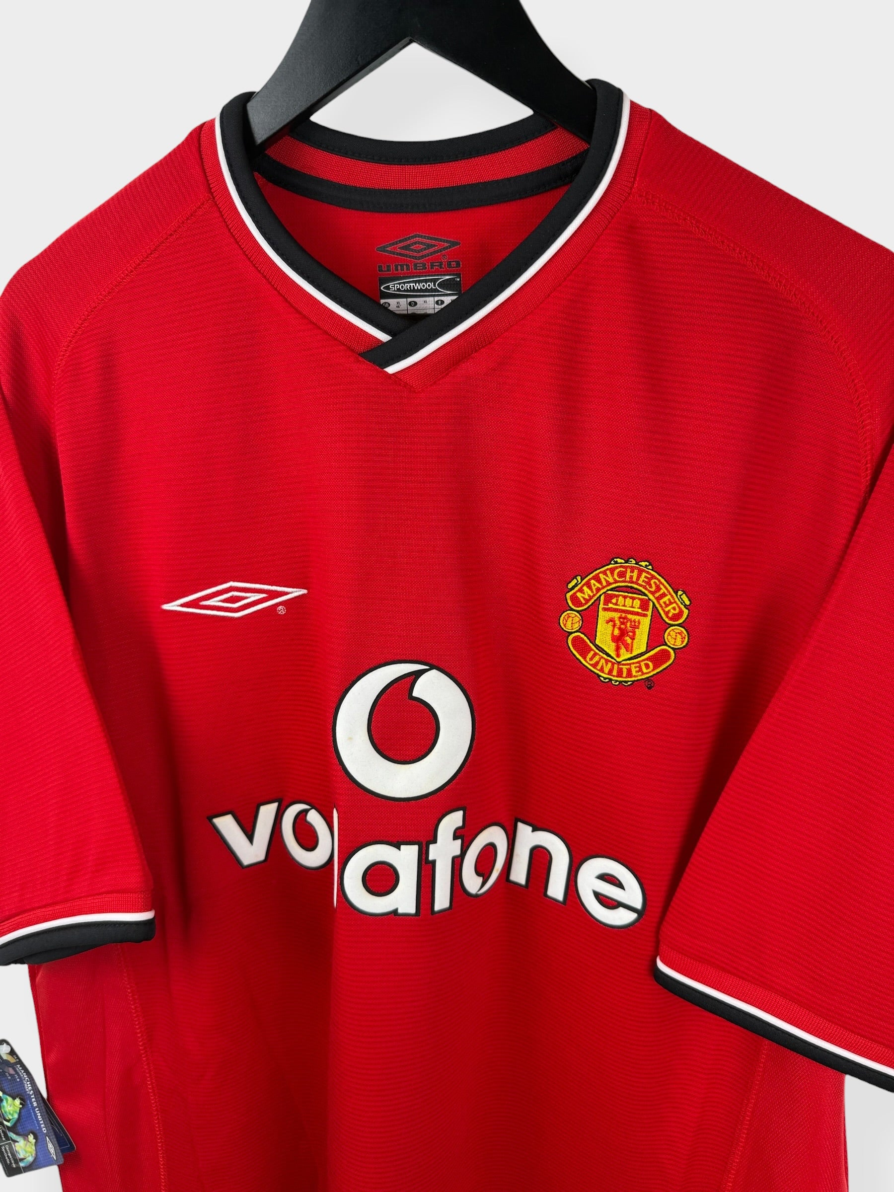 2000-02 MANCHESTER UNITED HOME SHIRT KEANE #16 XL