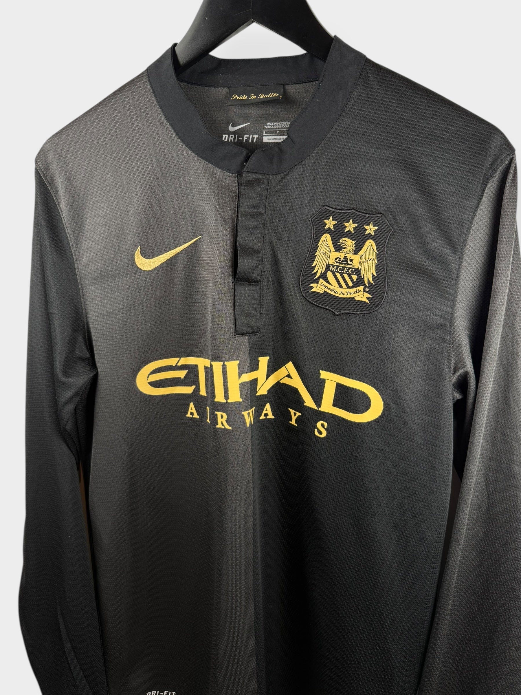 2013-14 MANCHESTER CITY AUSWÄRTSTRIKOT TOURE YAYA #42 S LANGARM
