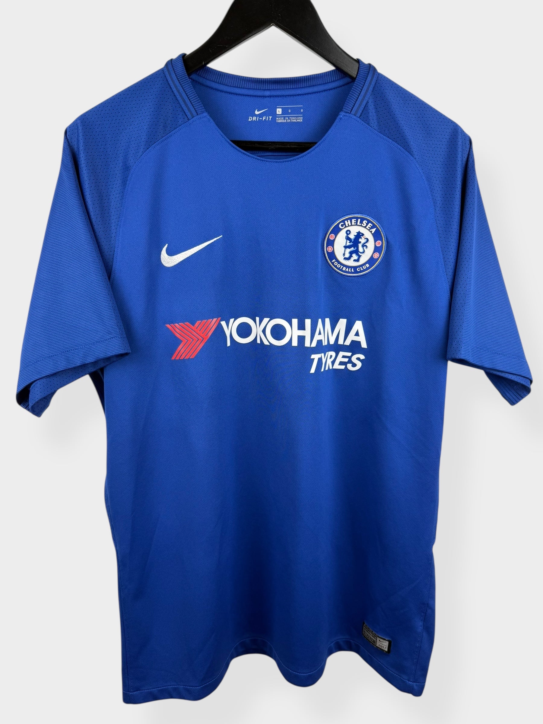 2017-18 CHELSEA HOME SHIRT HAZARD #10 L