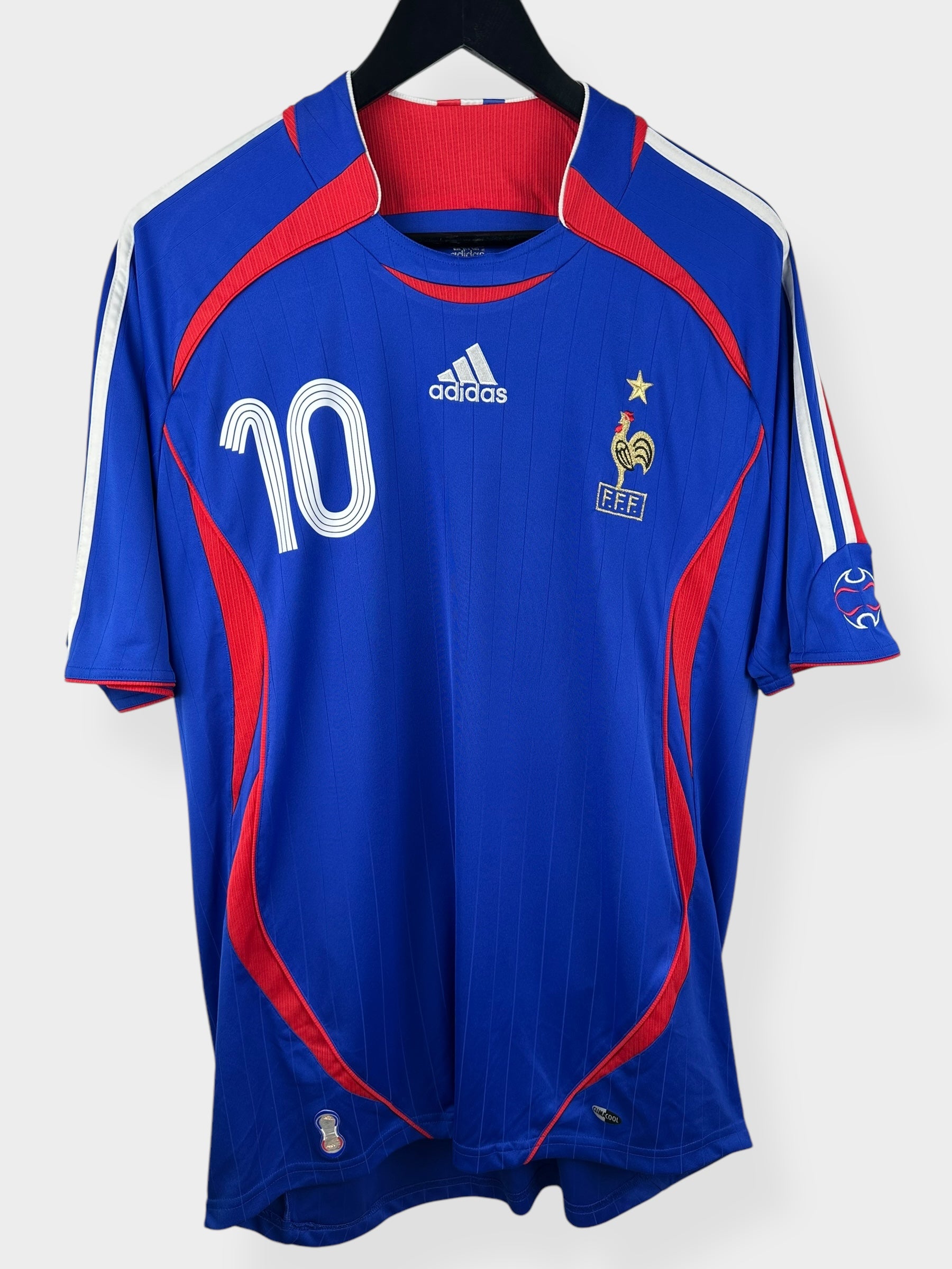 2006-07 FRANCE HOME SHIRT ZIDANE #10 L