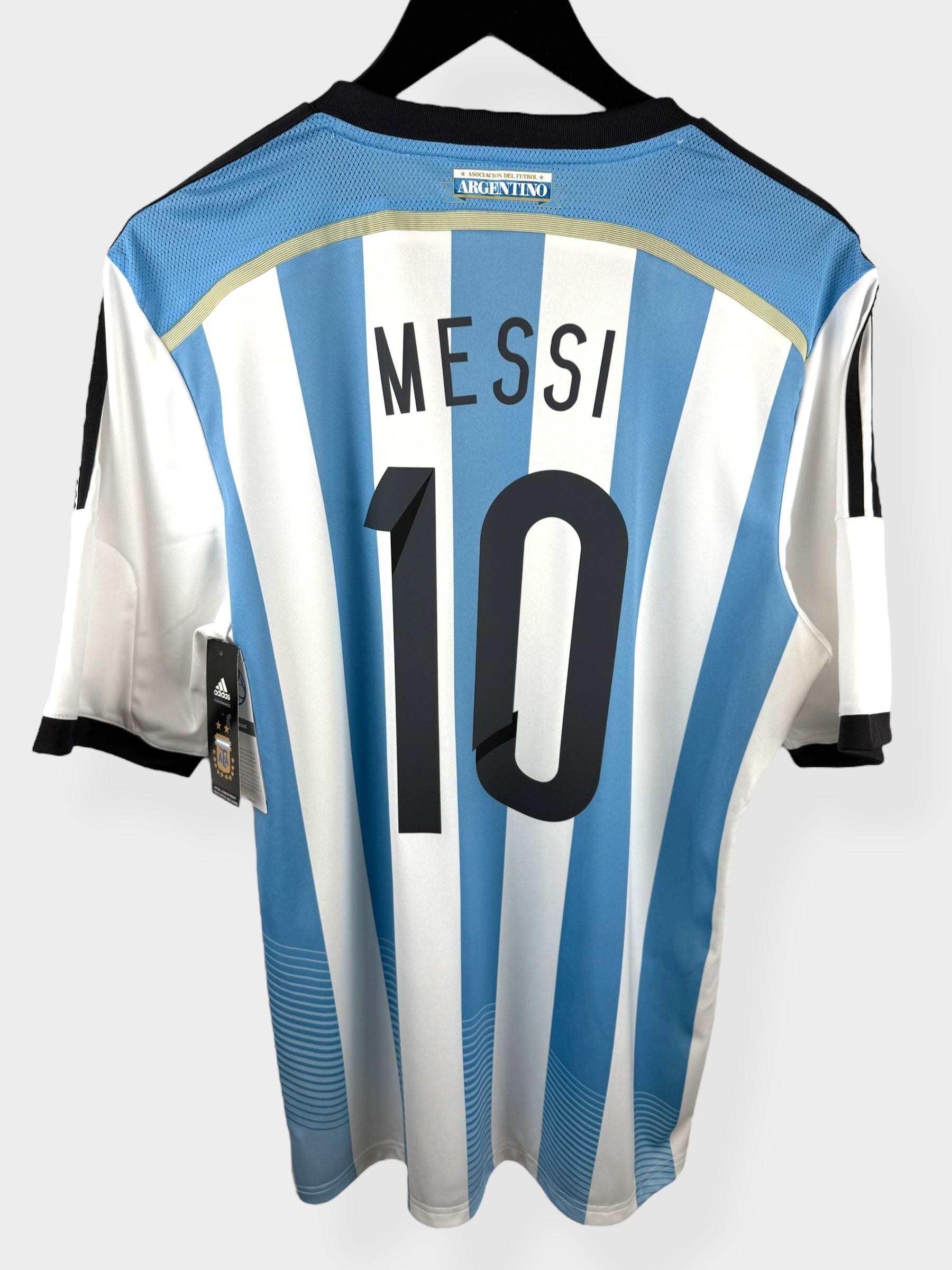 2013-15 ARGENTINA HOME SHIRT MESSI #10 L - Authentic Football Club