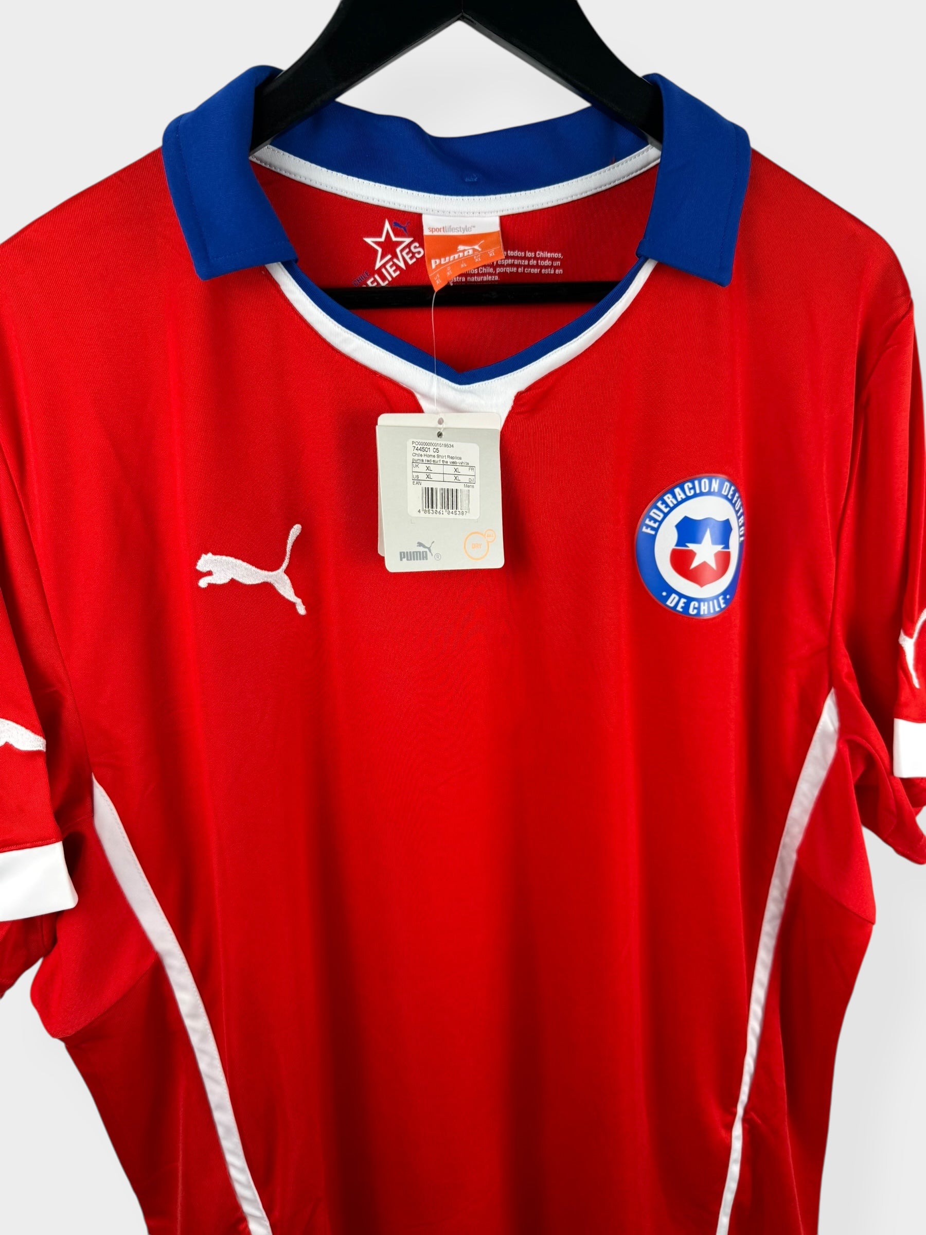 2014-15 CHILE HOME SHIRT XL - Authentic Football Club