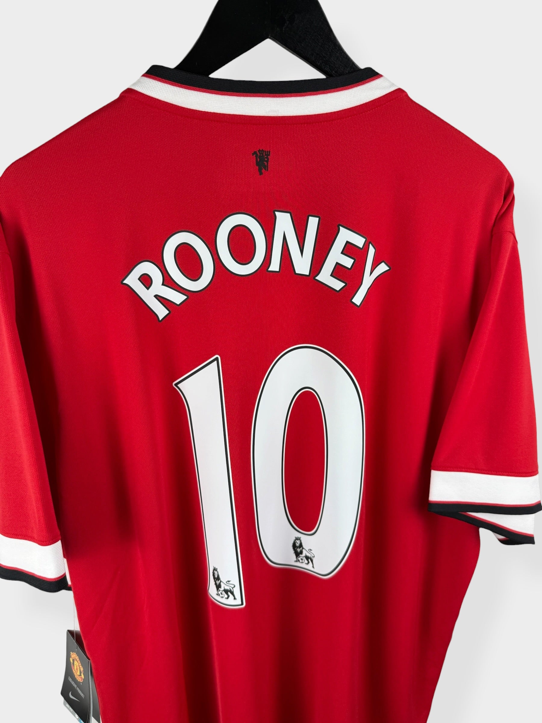 MAILLOT DOMICILE MANCHESTER UNITED 2014-15 ROONEY #10 XXL