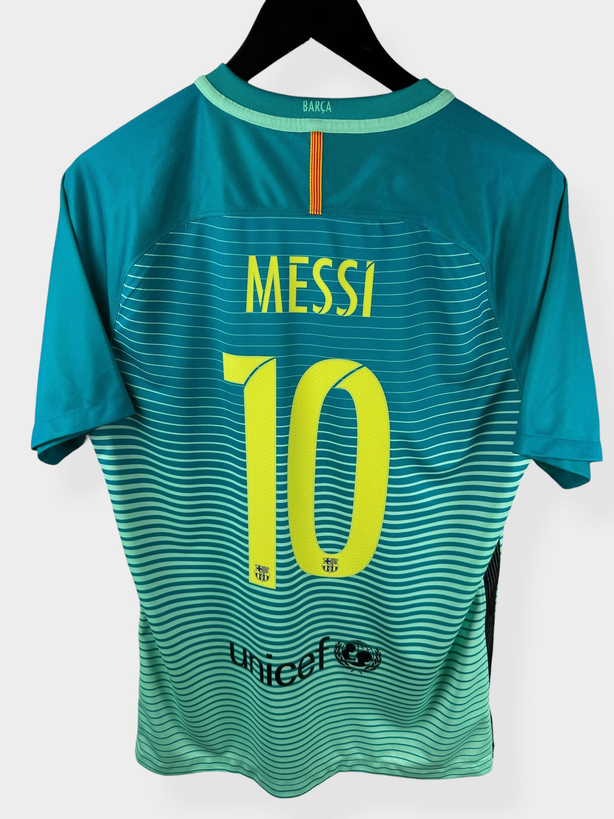 2016-17 BARCELONA DRITTES TRIKOT MESSI #10 M