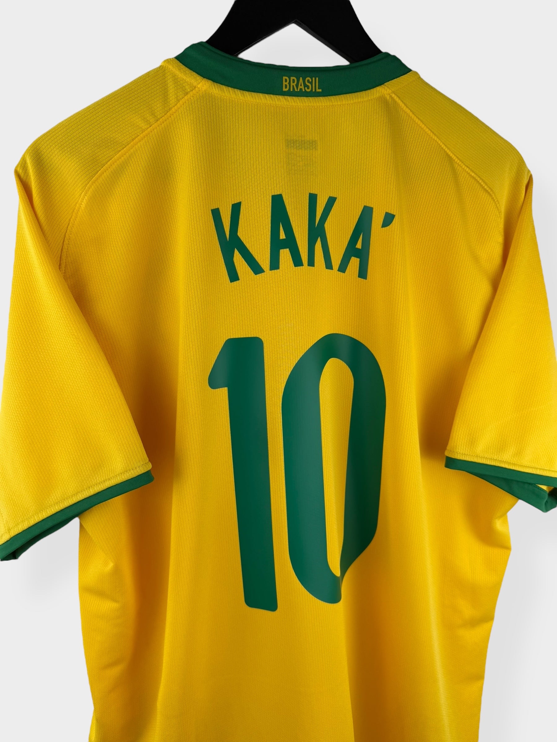 2008-10 BRAZIL HOME SHIRT KAKA #10 XL