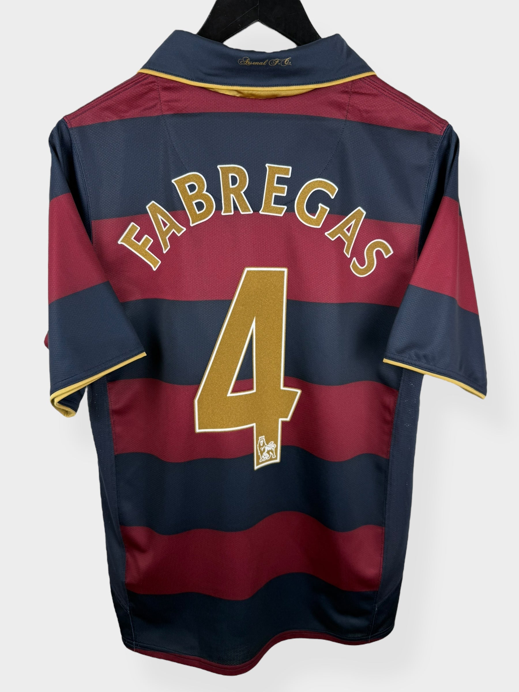 2007-08 ARSENAL THIRD SHIRT FABREGAS #4 S - Authentic Football Club