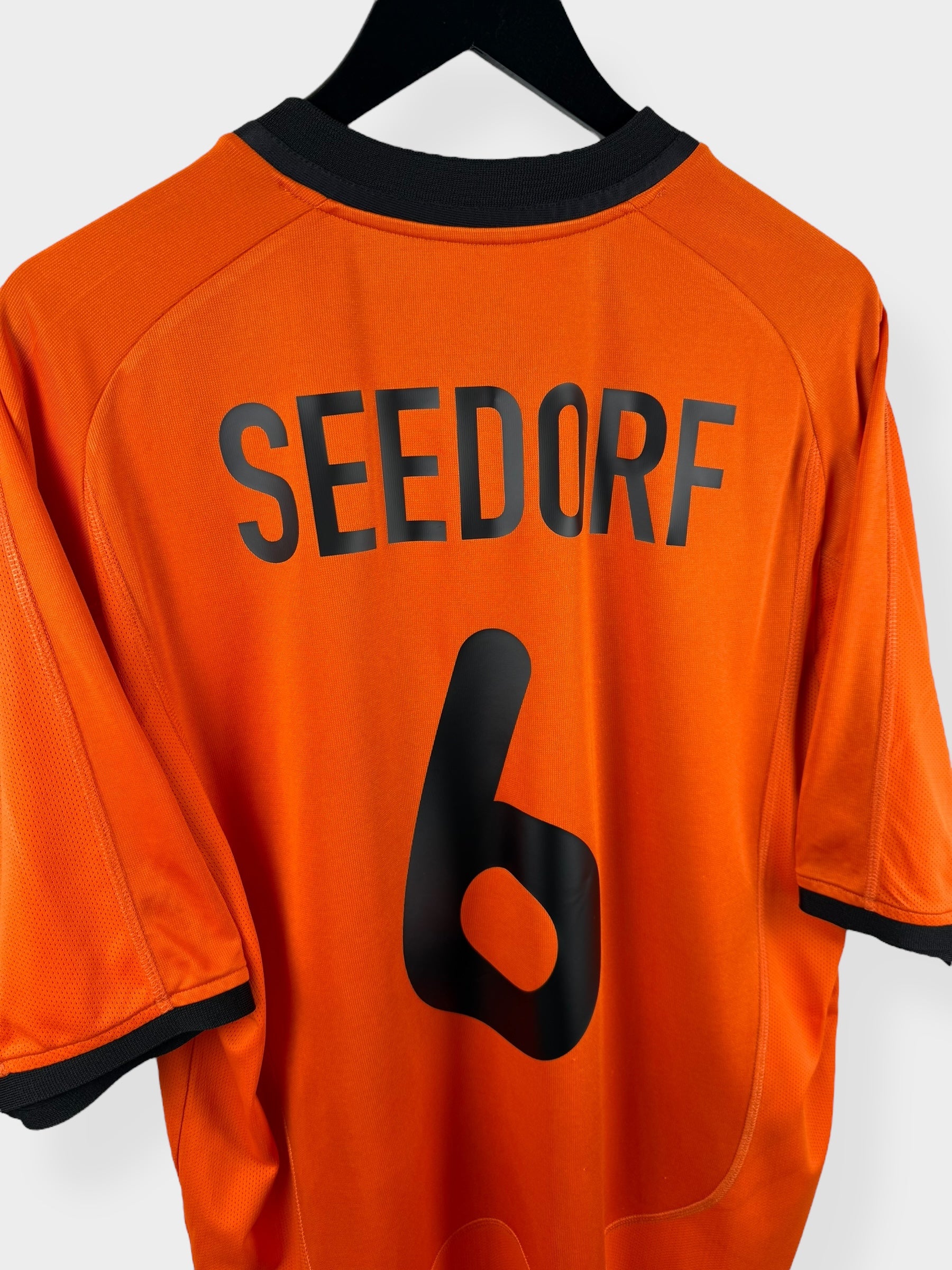 2000-02 NETHERLANDS HOME SHIRT SEEDORF #6 XL