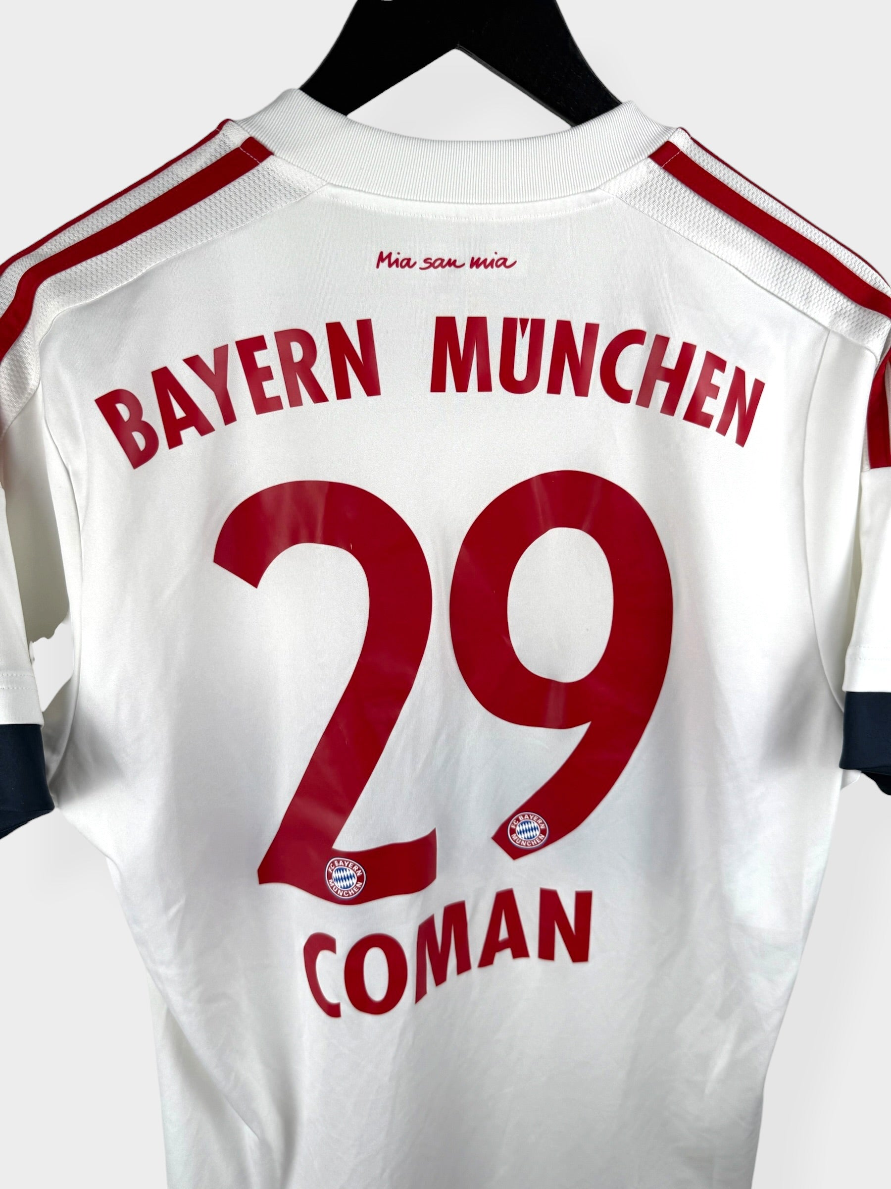 2015-16 BAYERN MUNICH AWAY SHIRT COMAN #29 M