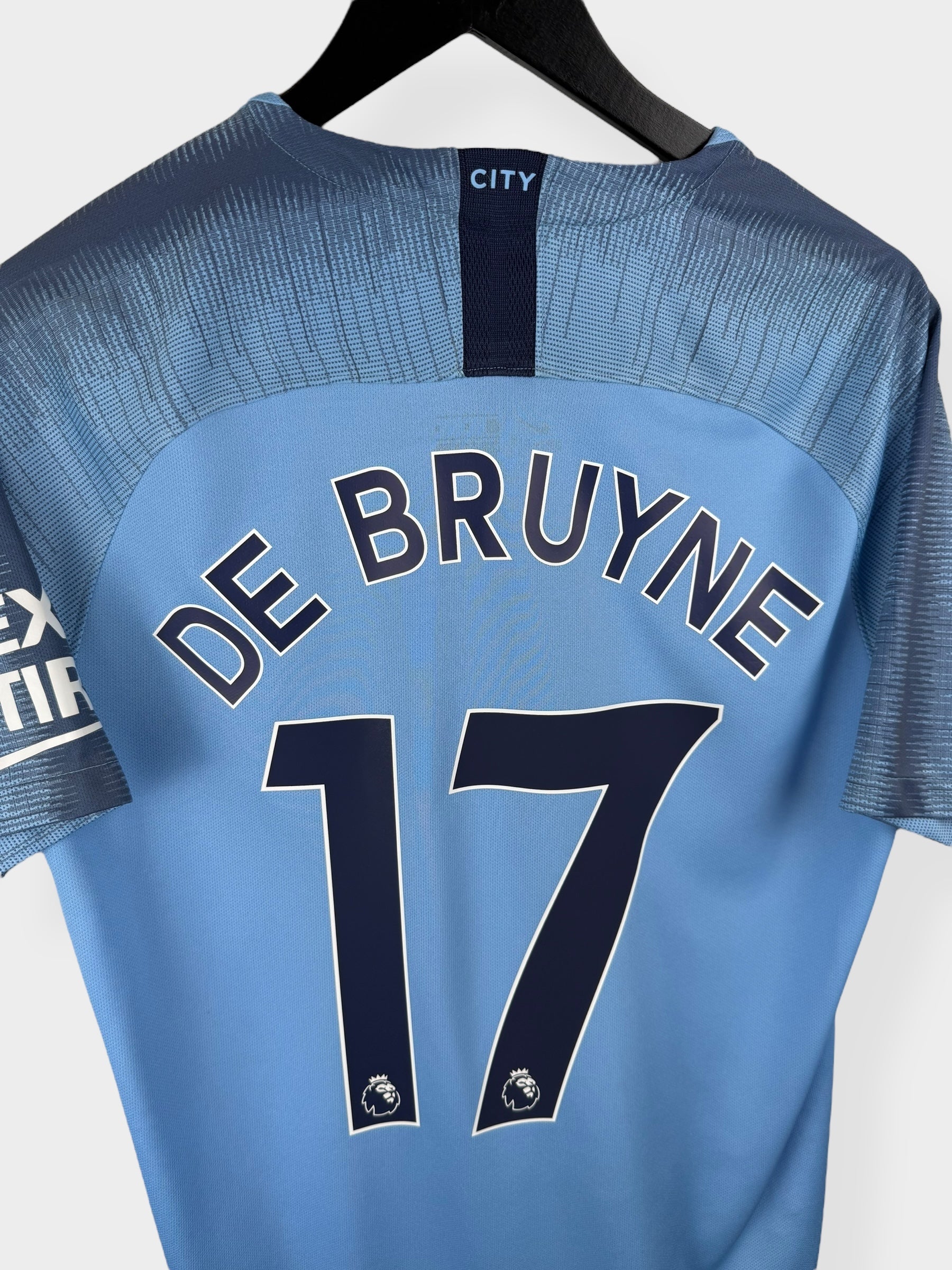 2018-19 MANCHESTER CITY DE BRUYNE #17 L