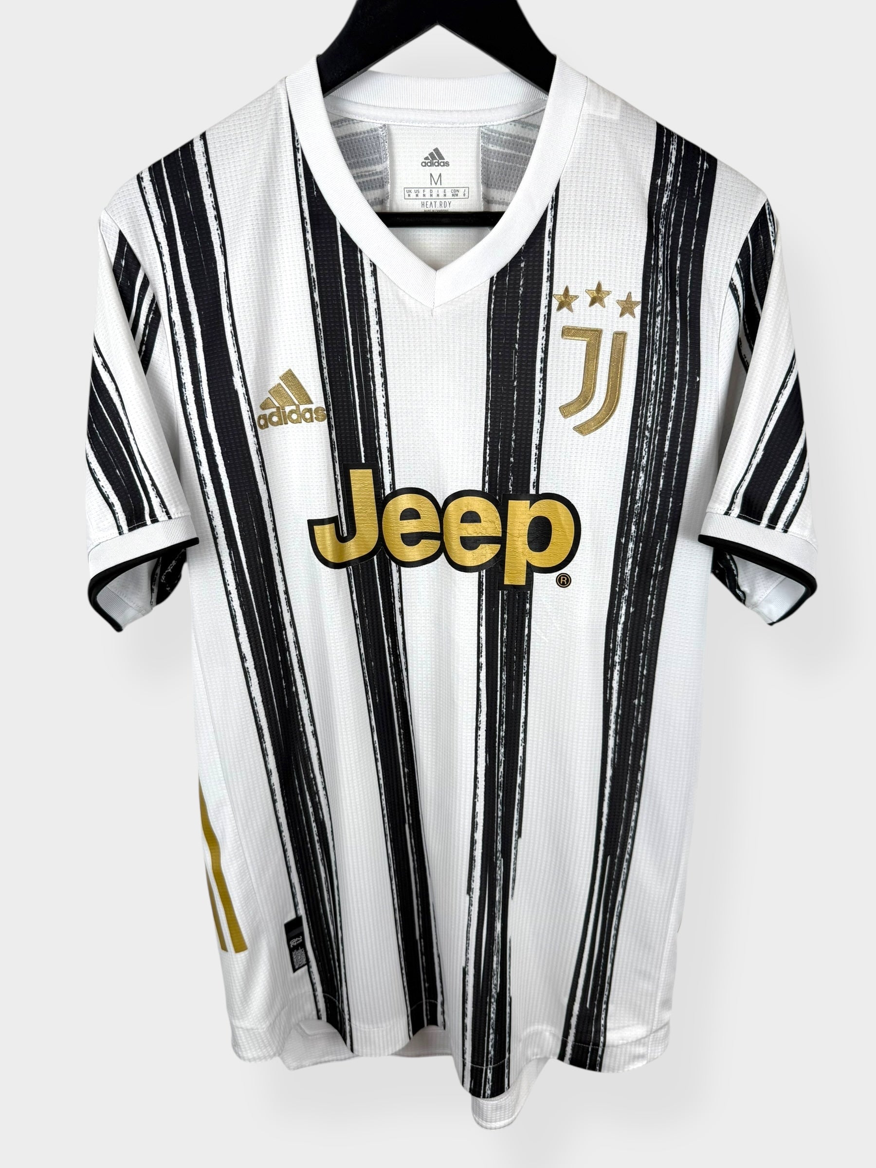 2020-21 JUVENTUS HOME SHIRT PLAYER ISSUE DYBALA #10 M - GJ7601