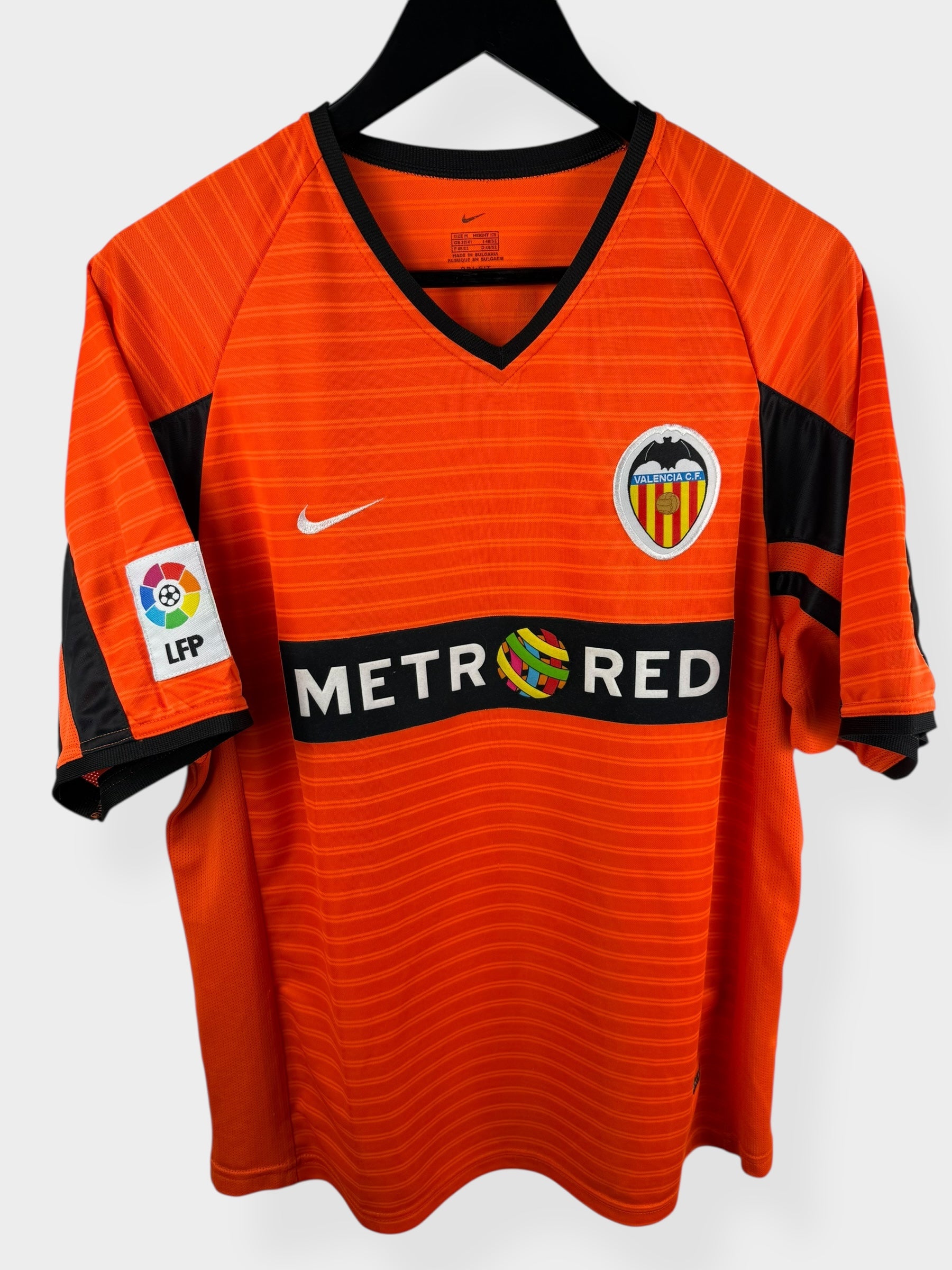 2001-02 VALENCIA AWAY SHIRT AIMAR #21 M