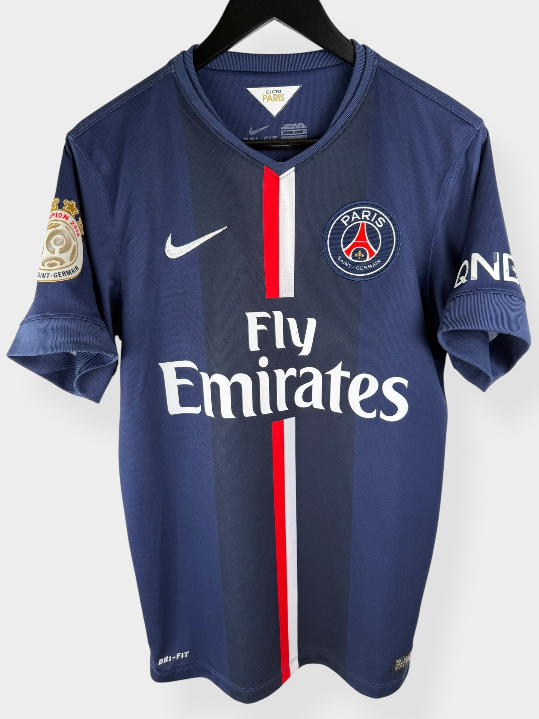 2014-15 PARIS SAINT-GERMAIN HOME SHIRT PASTORE #27 S