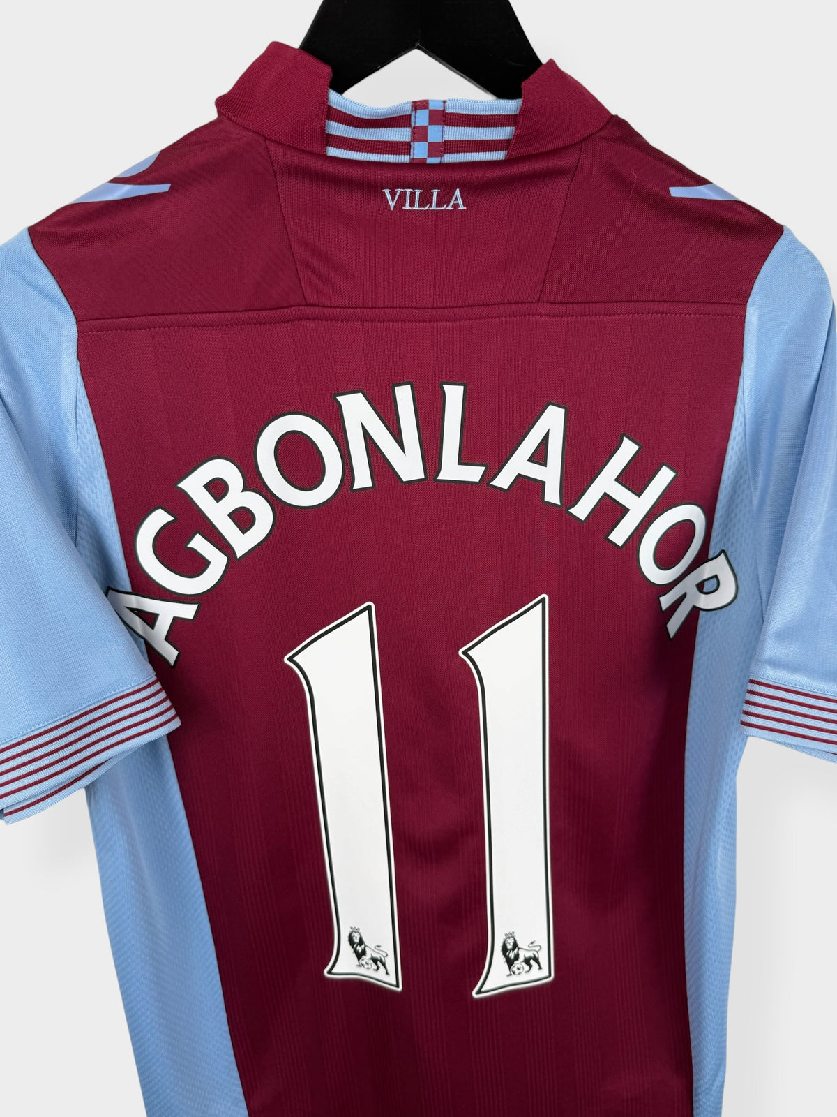2013-14 ASTON VILLA THUISSHIRT AGBONLAHOR #11 M