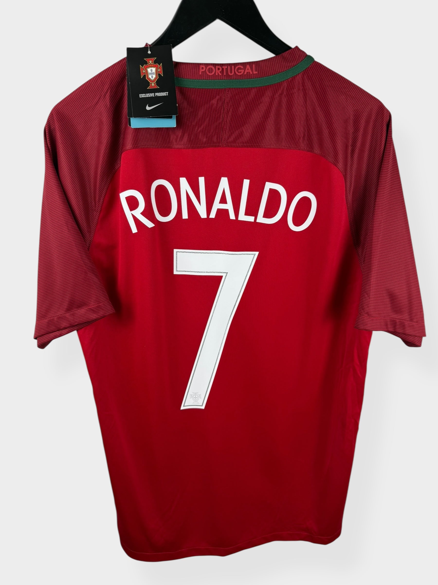 2016-17 PORTUGAL HOME SHIRT RONALDO #7 L - Authentic Football Club