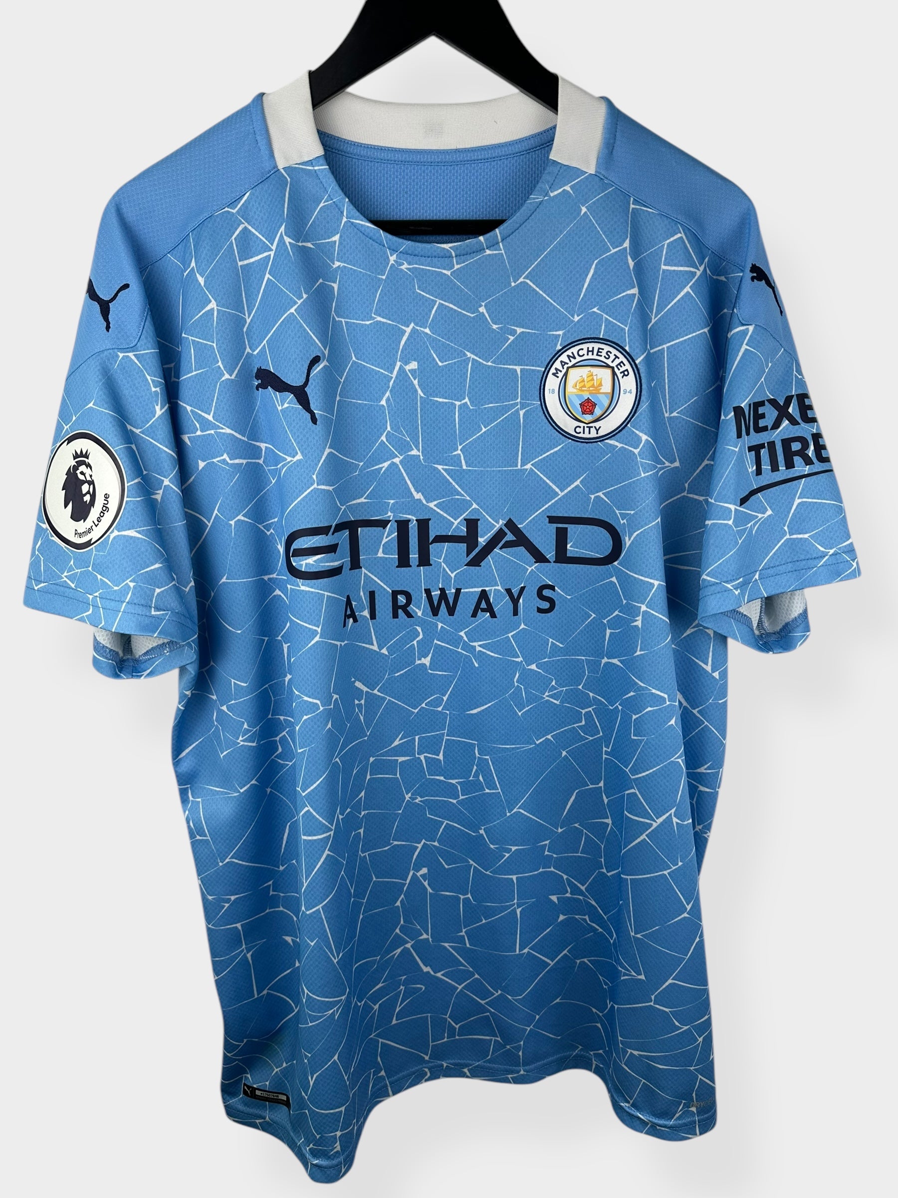 2020-21 MANCHESTER CITY HOME SHIRT MAHREZ #26 XL