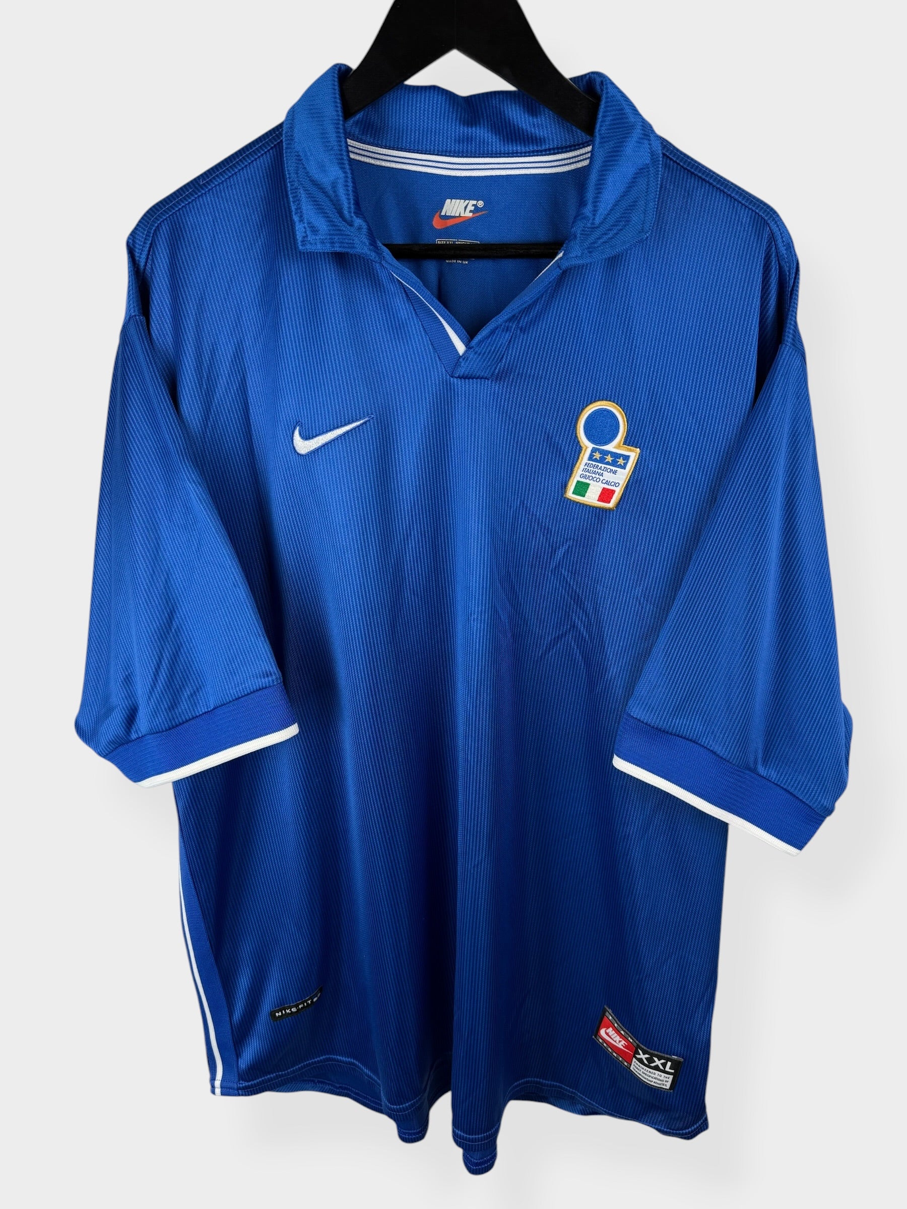 1997-98 ITALY HOME SHIRT XXL