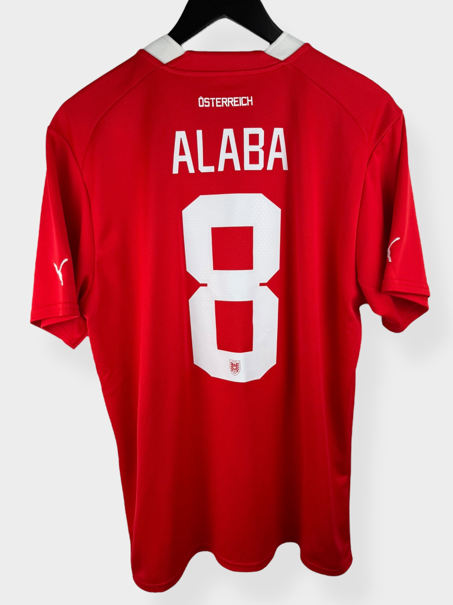 2022-23 AUSTRIA HOME SHIRT ALABA #8 L