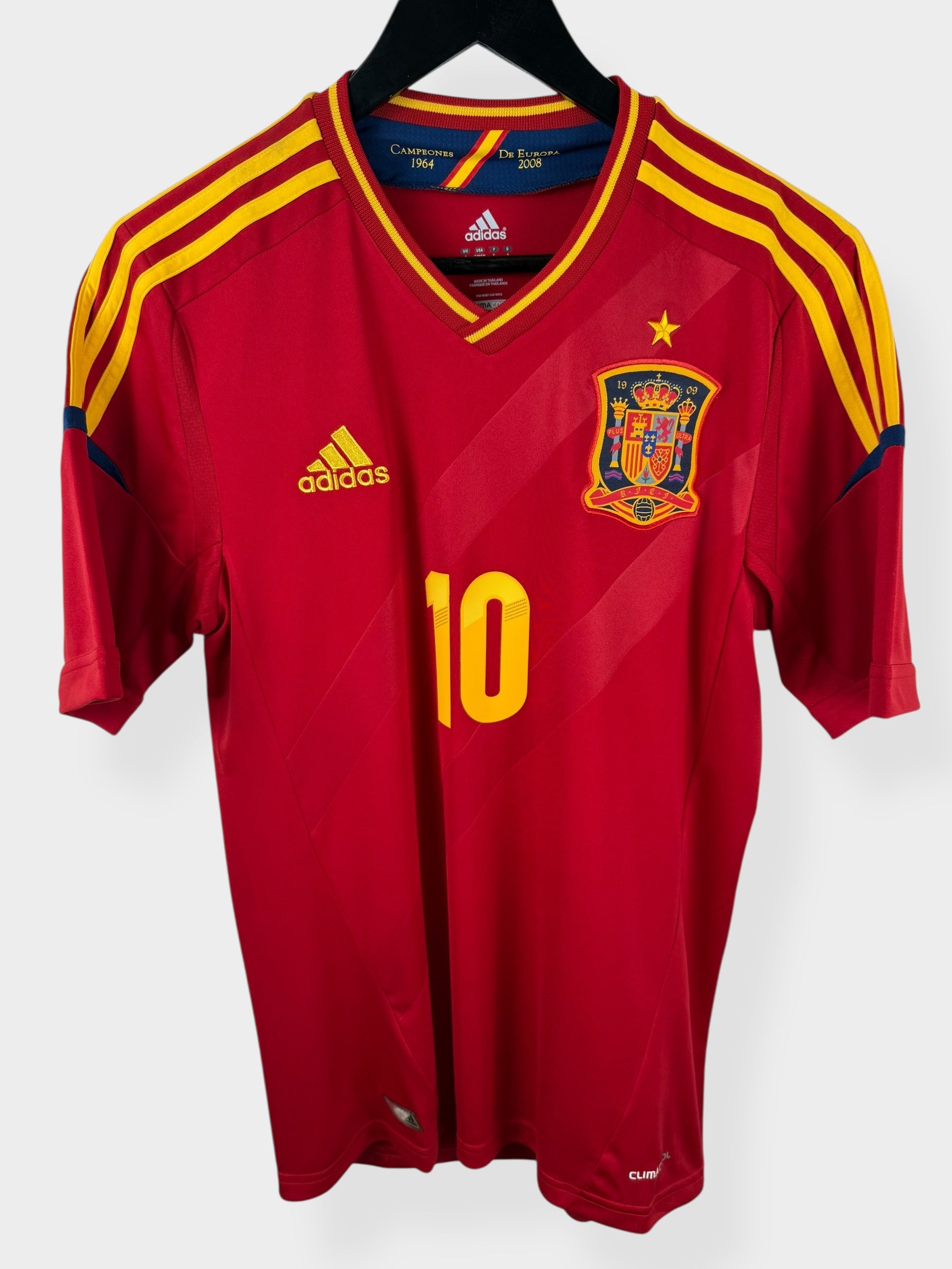 2011-12 SPAIN HOME SHIRT FABREGAS #10 S - Authentic Football Club