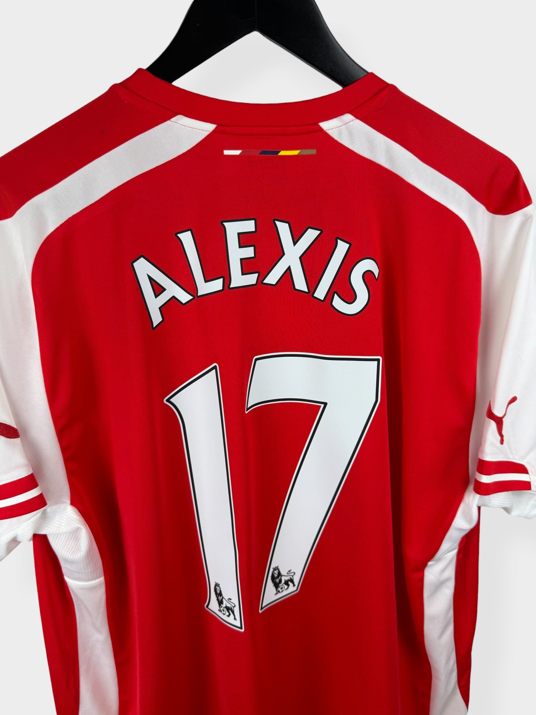 2014-15 ARSENAL HOME SHIRT ALEXIS #17 XL