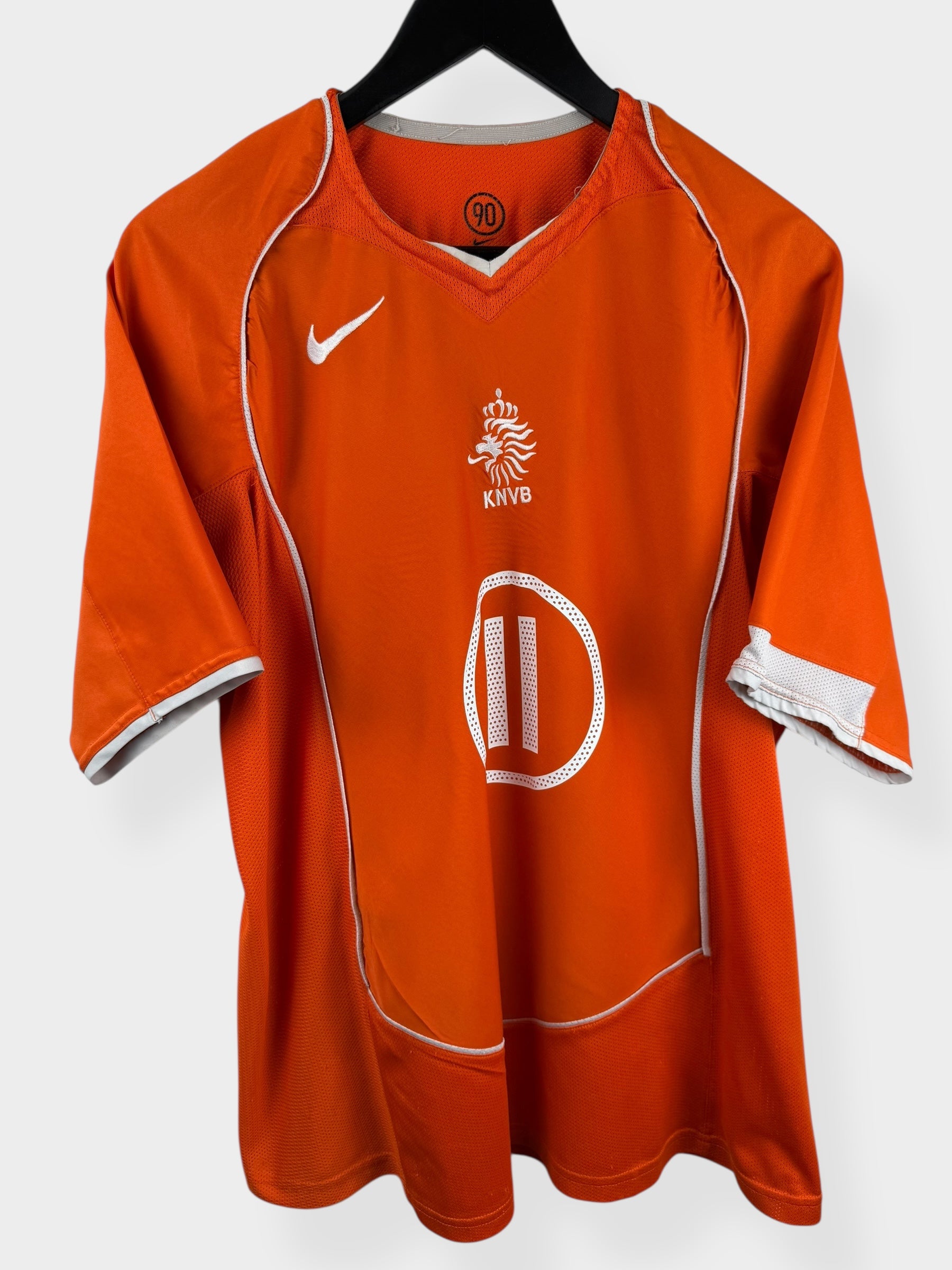 2004-06 NEDERLAND THUISSHIRT VAN DER VAART #11 XL