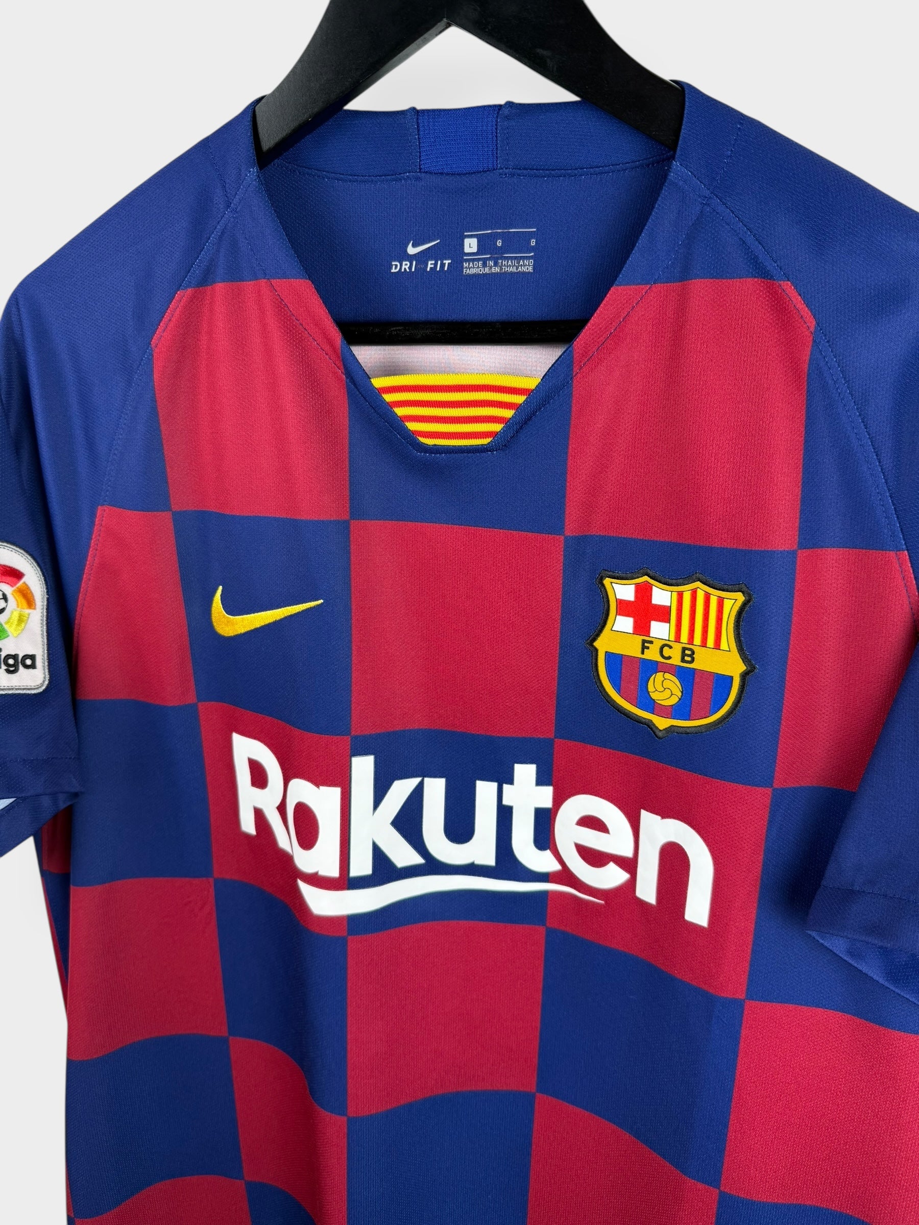 2019-20 BARCELONA HOME SHIRT MESSI #10 L
