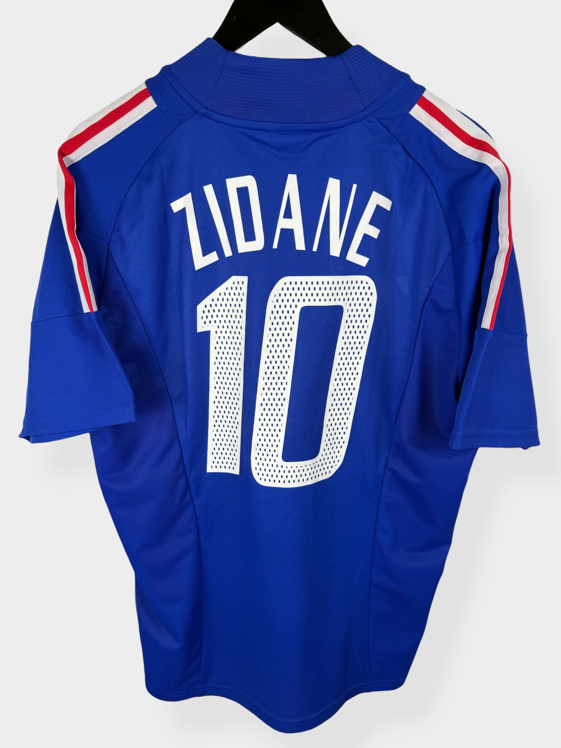2002-04 FRANCE HOME SHIRT ZIDANE #10 L