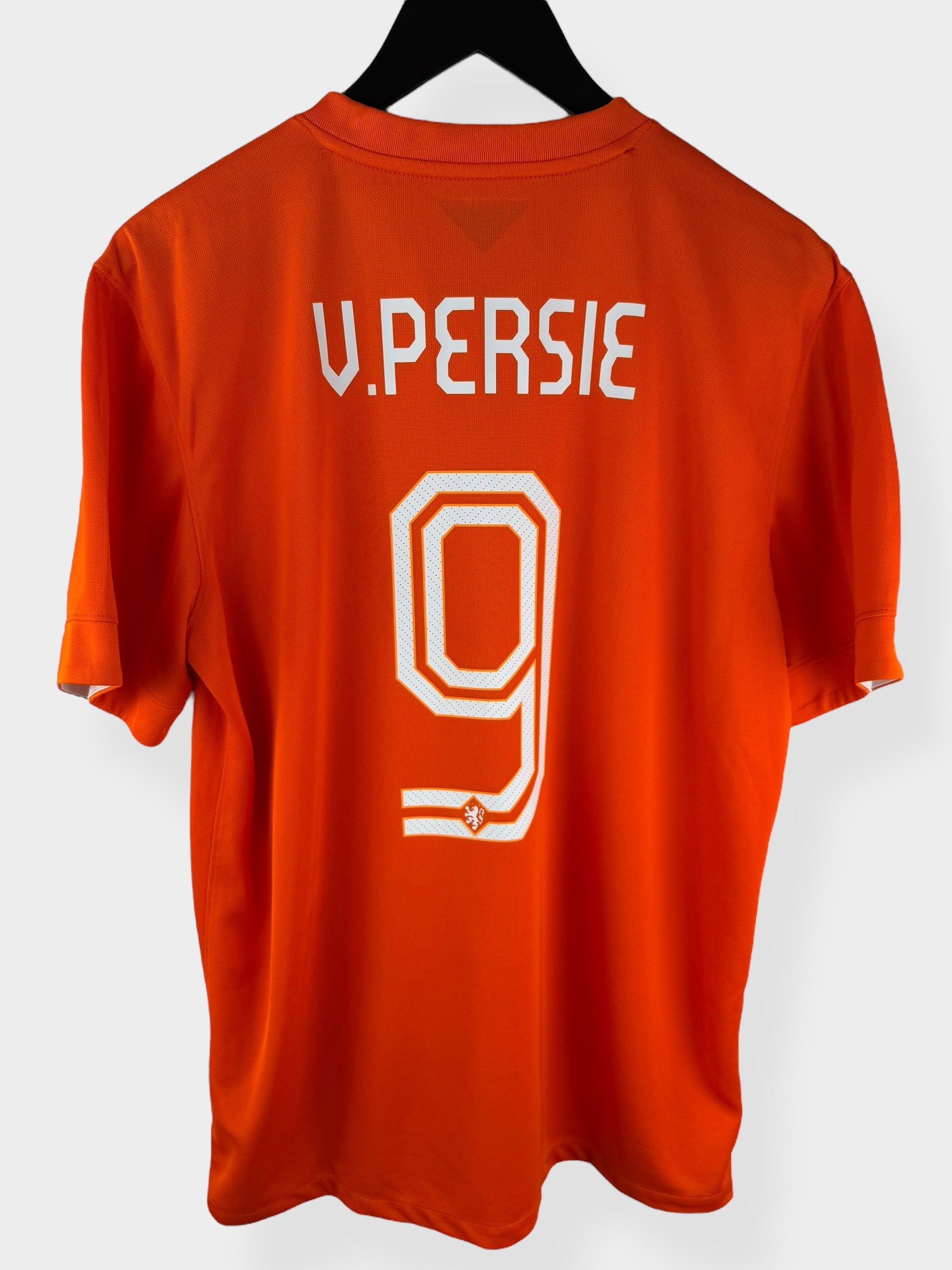2014-15 NETHERLANDS HOME SHIRT V. PERSIE #9 L