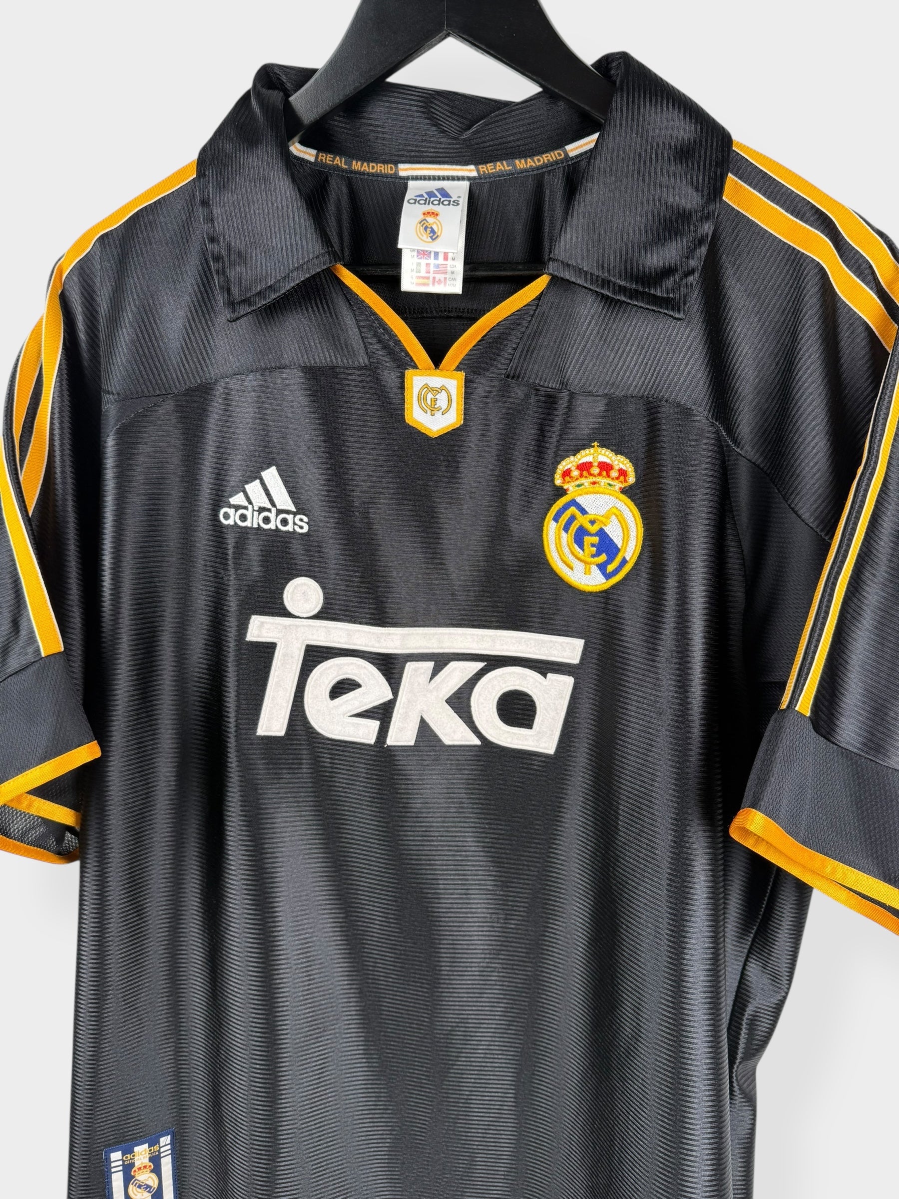 1999-00 REAL MADRID AWAY SHIRT M