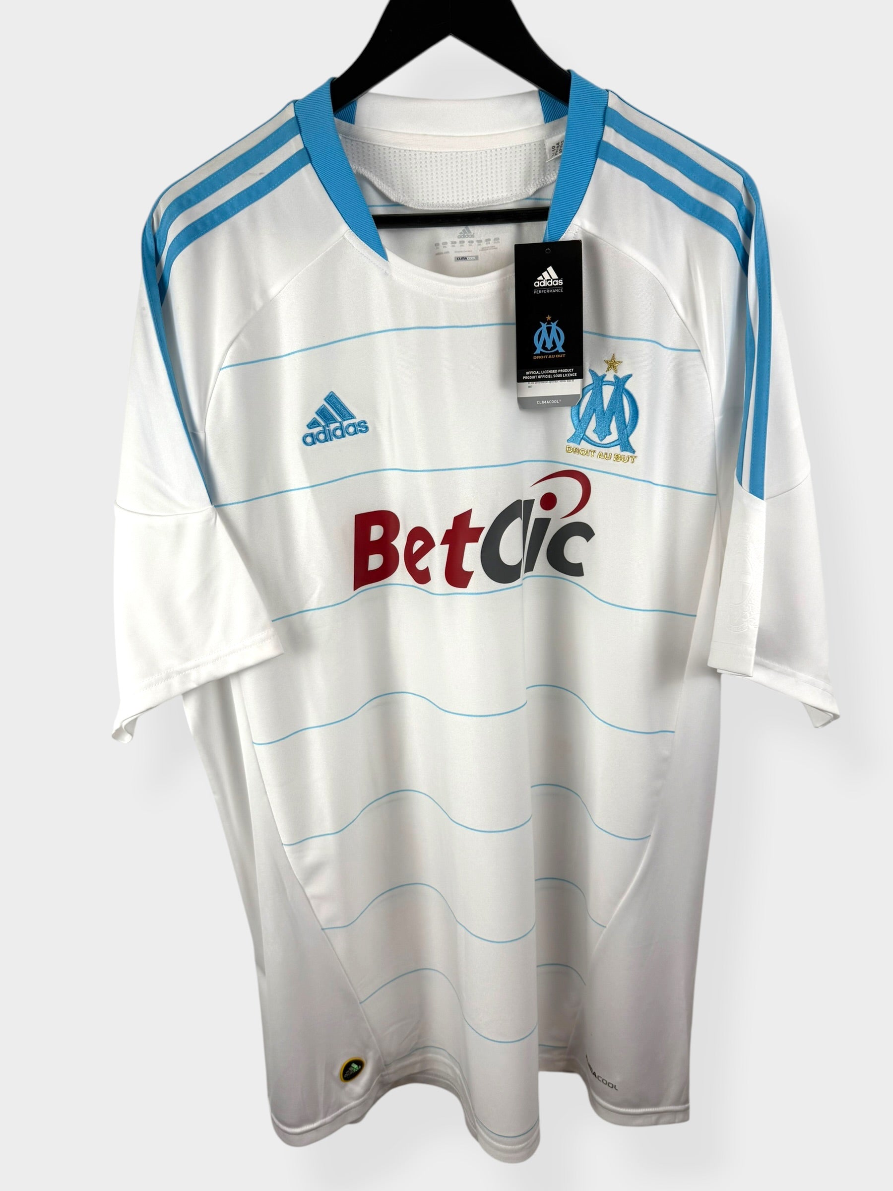 MAILLOT EXTÉRIEUR OLYMPIQUE MARSEILLE 2010-11 XXL