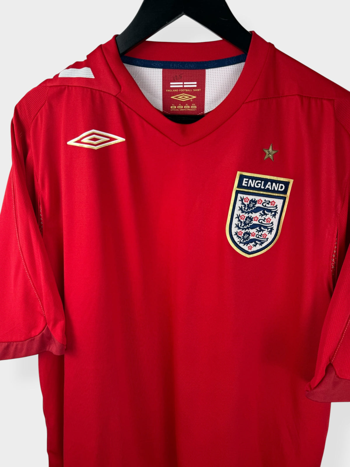 2006-08 ENGLAND AUSWÄRTSTRIKOT XL