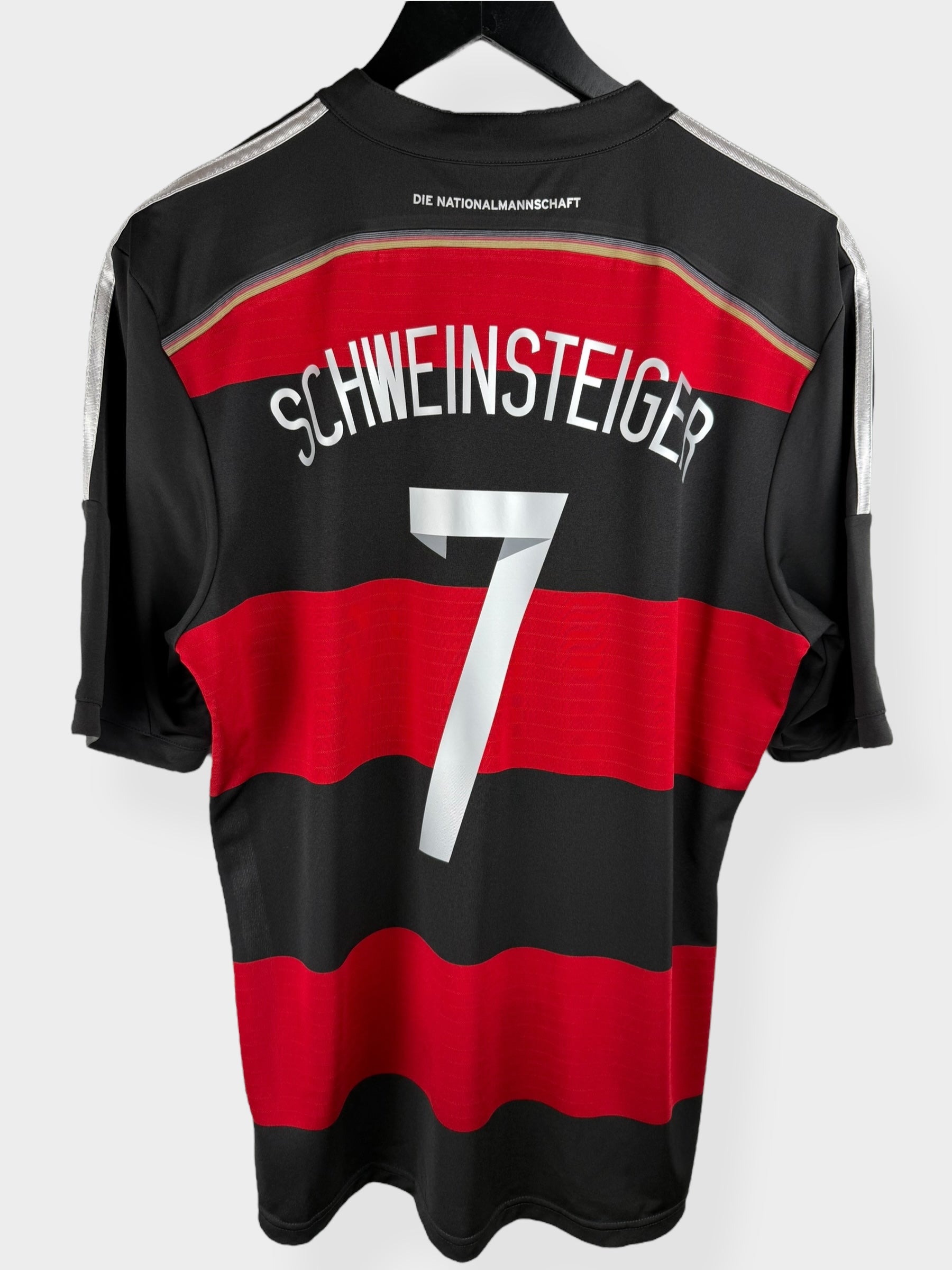 2014-15 GERMANY AWAY SHIRT SCHWEINSTEIGER #7 L
