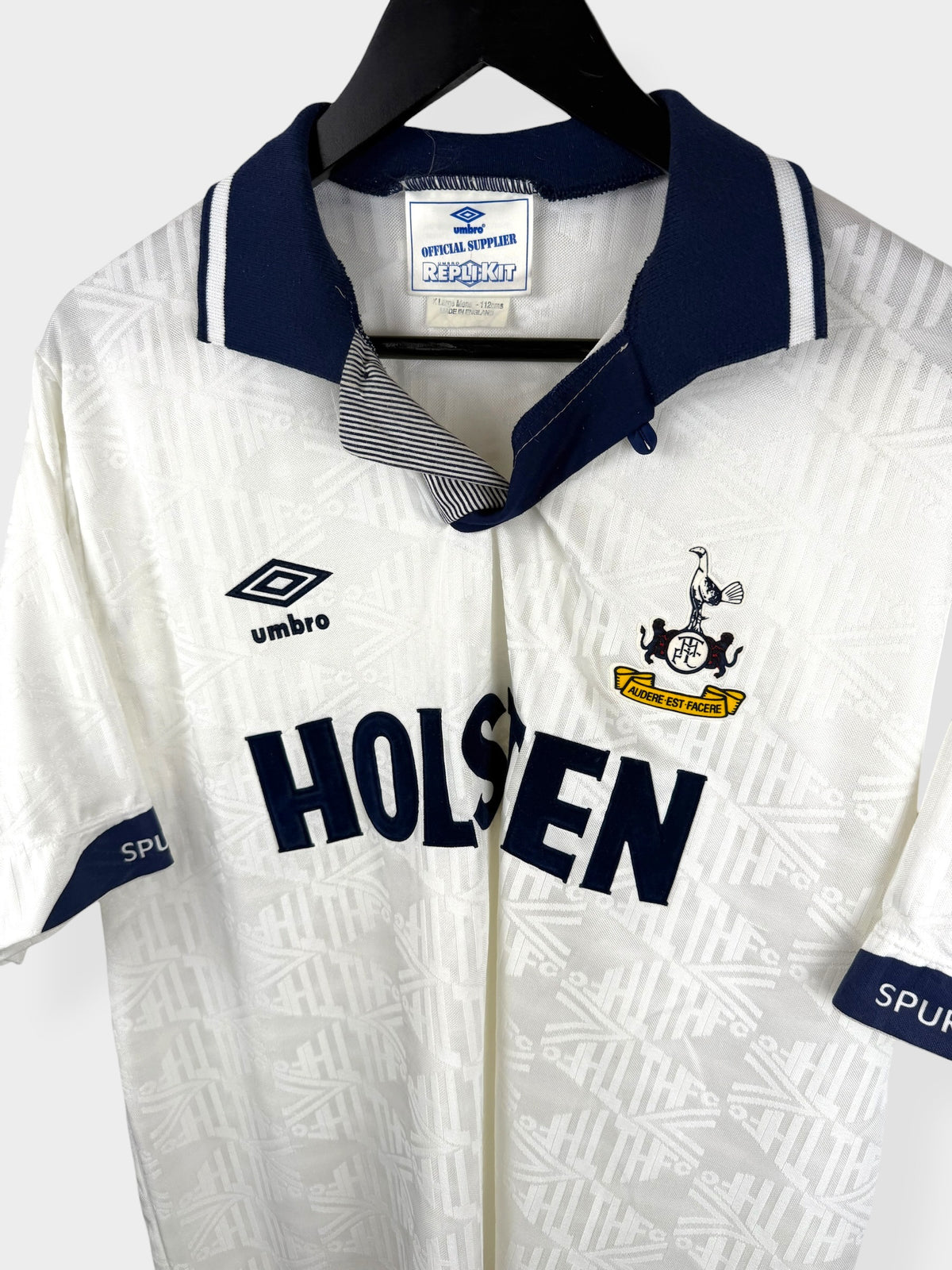 1991-93 TOTTENHAM HOTSPUR THUISSHIRT XL
