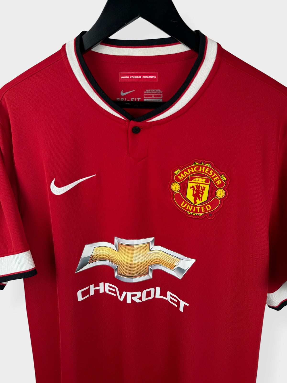 2014-15 MANCHESTER UNITED HEIMTRIKOT V. PERSIE #20 L