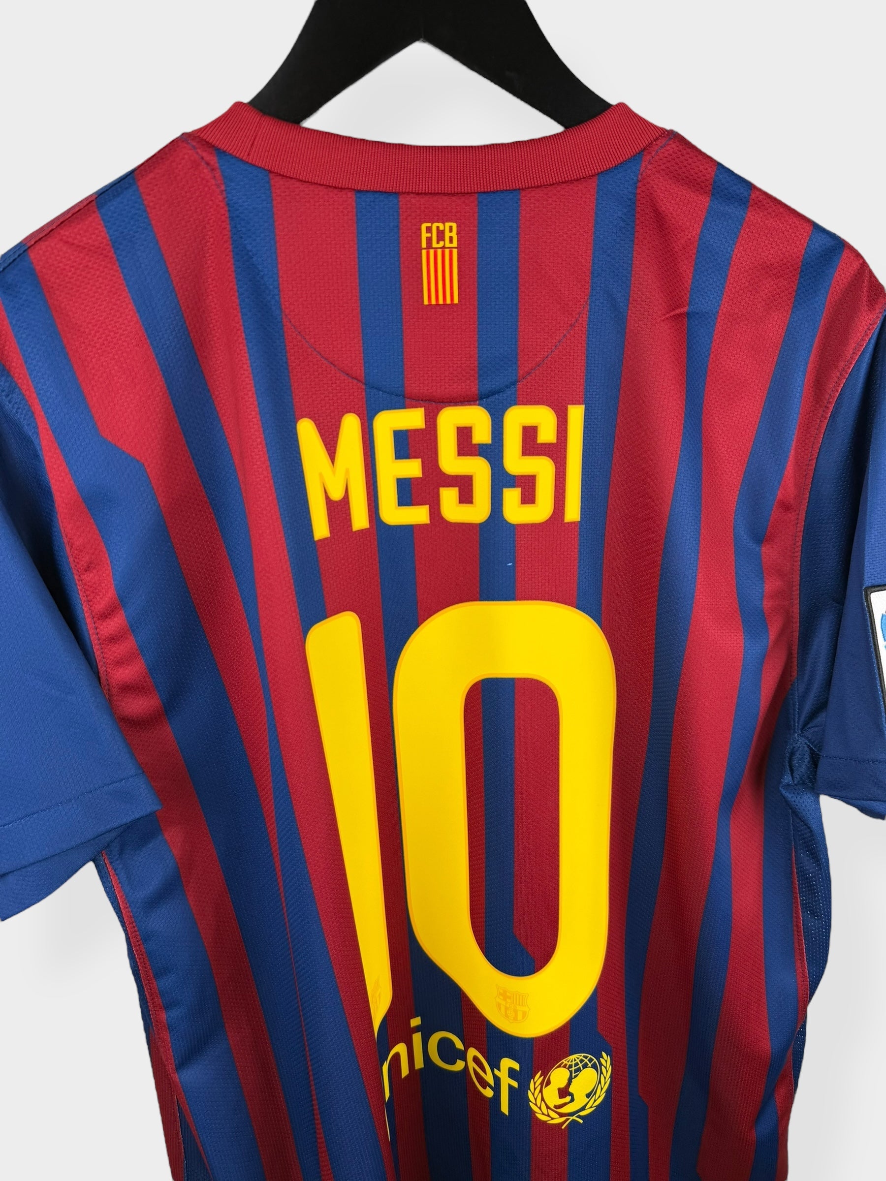 2011-12 BARCELONA HOME SHIRT MESSI #10 L - Authentic Football Club