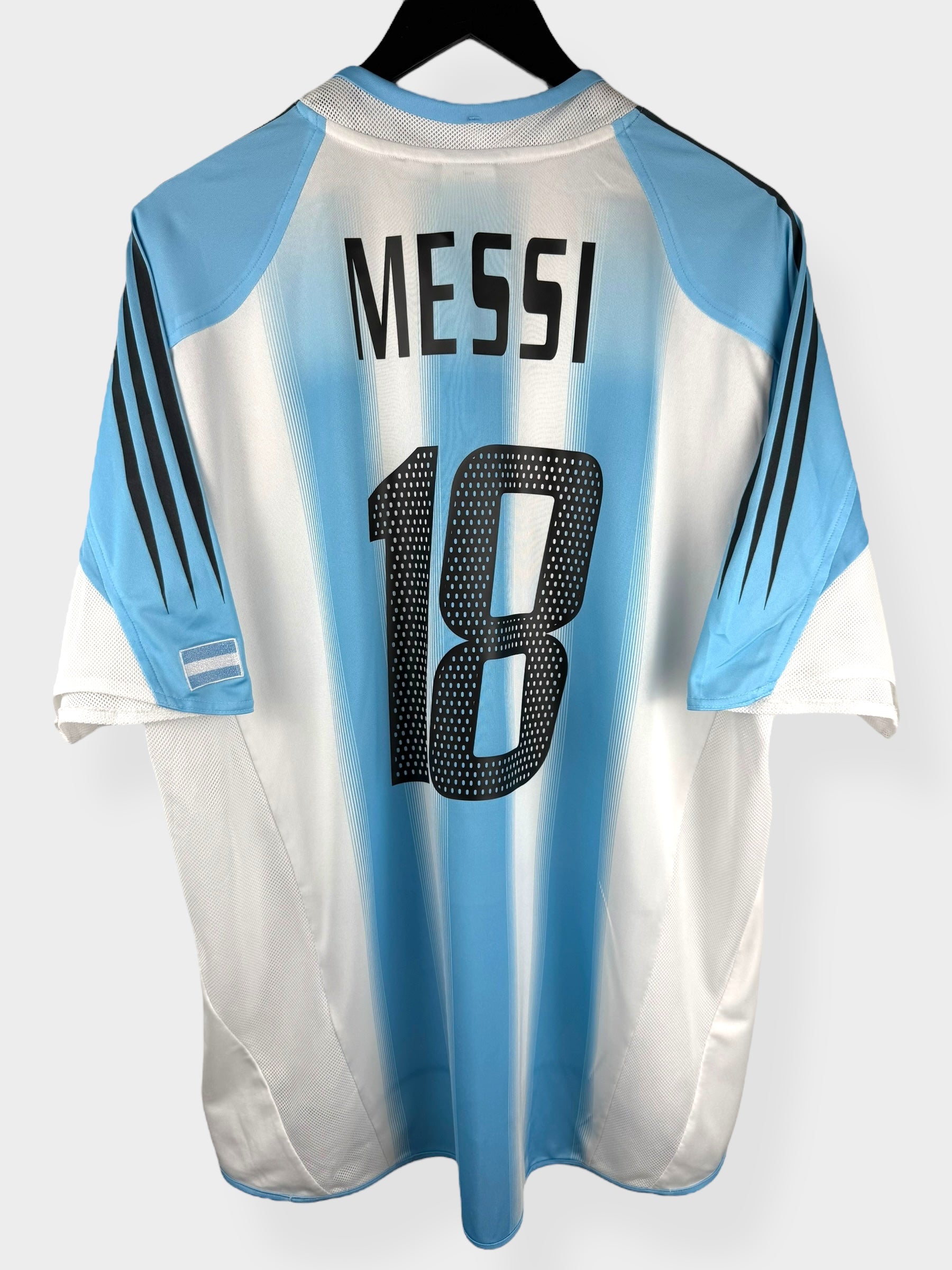 2004-05 ARGENTINIË THUISSHIRT MESSI #18 XL