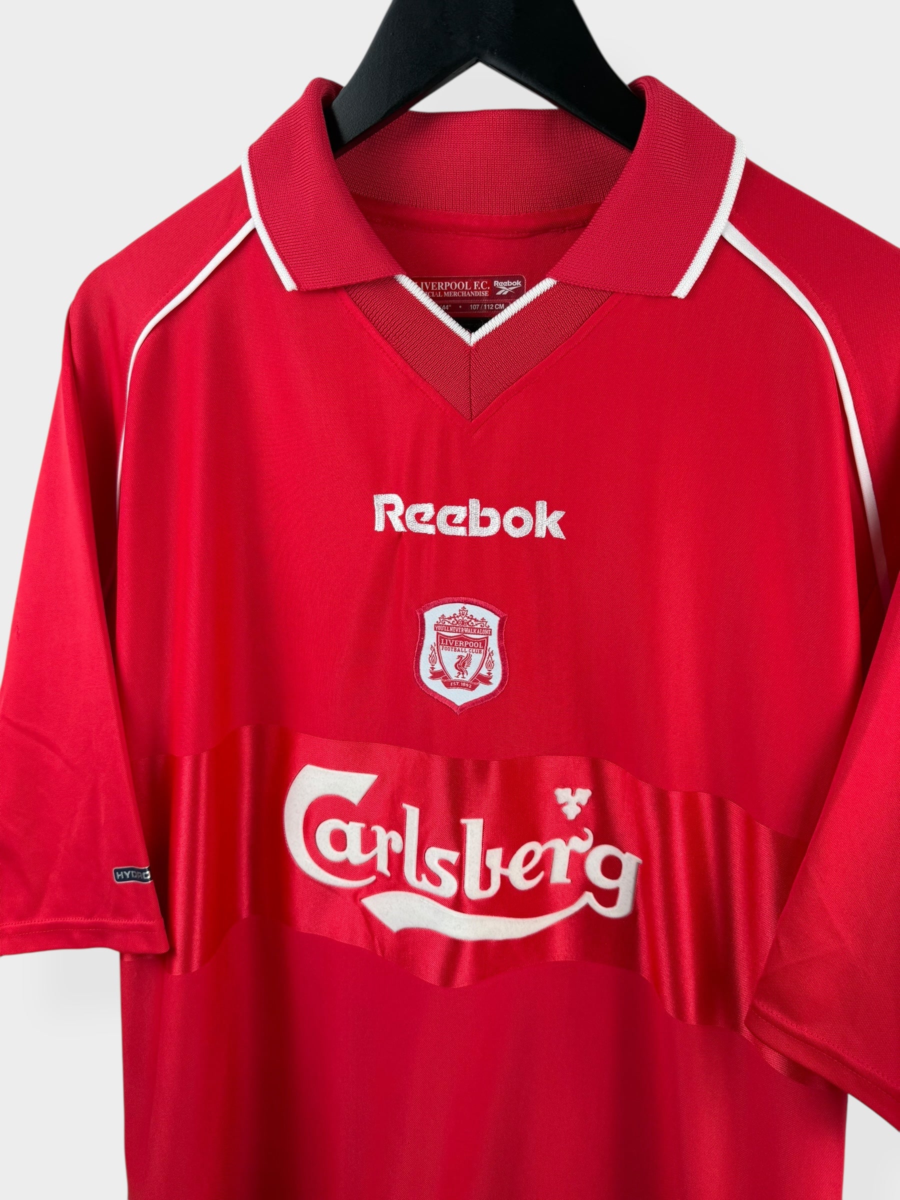 2000-02 LIVERPOOL HOME SHIRT LITMANEN #37 L