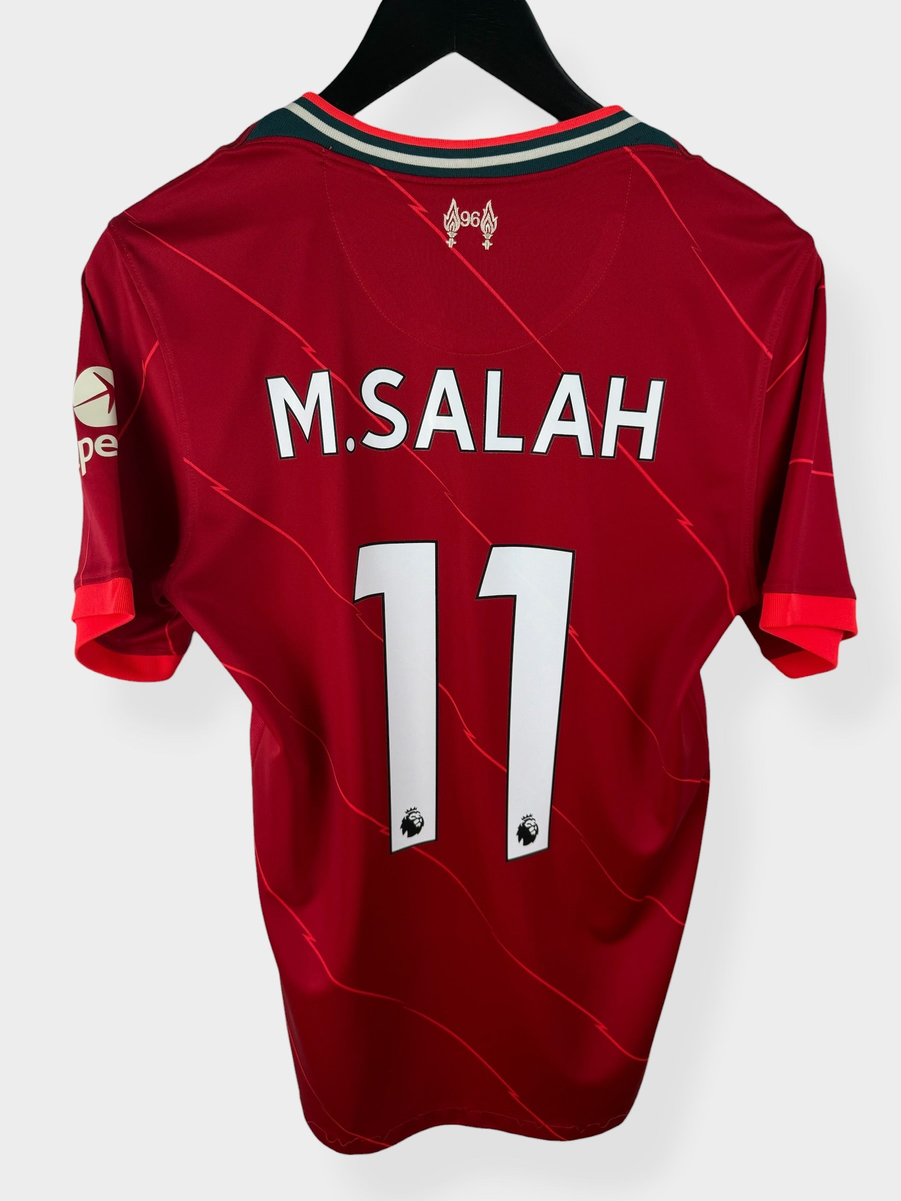 2021-22 LIVERPOOL HOME SHIRT M. SALAH #11 S