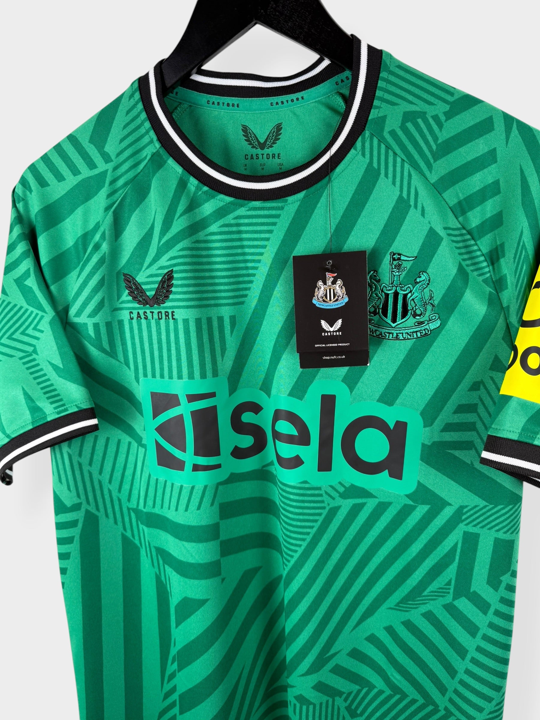 2023-24 NEWCASTLE UNITED AWAY SHIRT TONALI #8 M