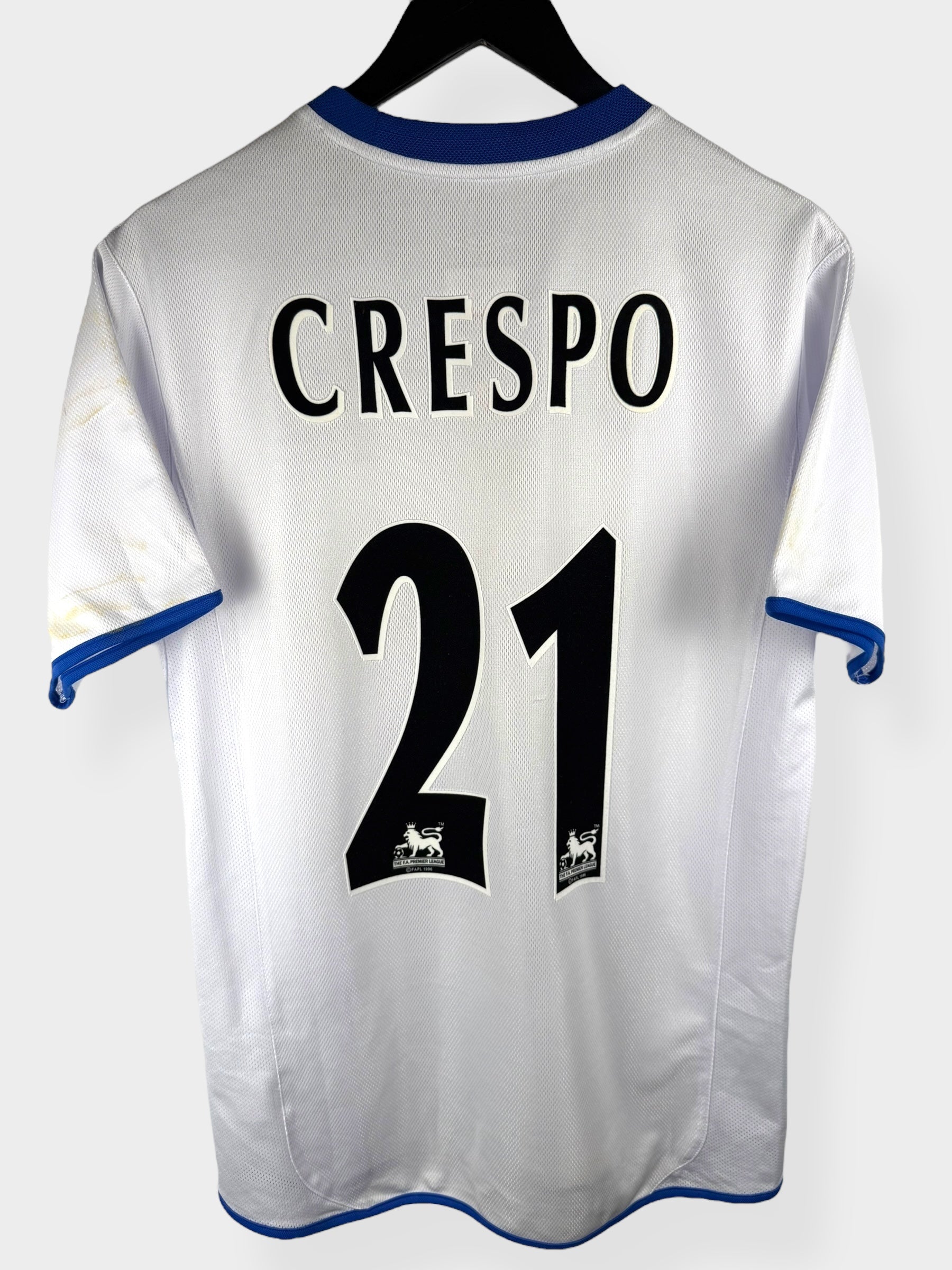 2003-05 CHELSEA AWAY SHIRT CRESPO #21 M
