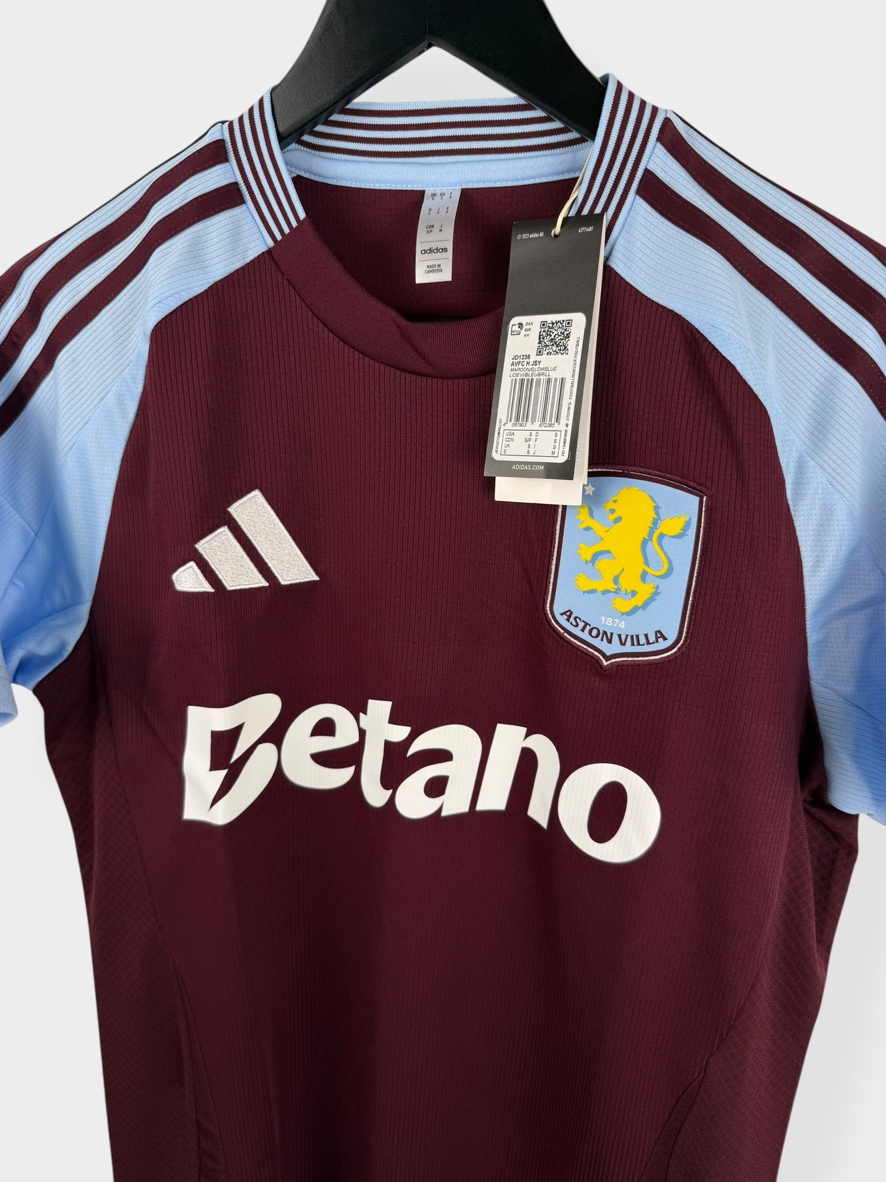 2024-25 ASTON VILLA HOME SHIRT WATKINS #11 S - JD1235