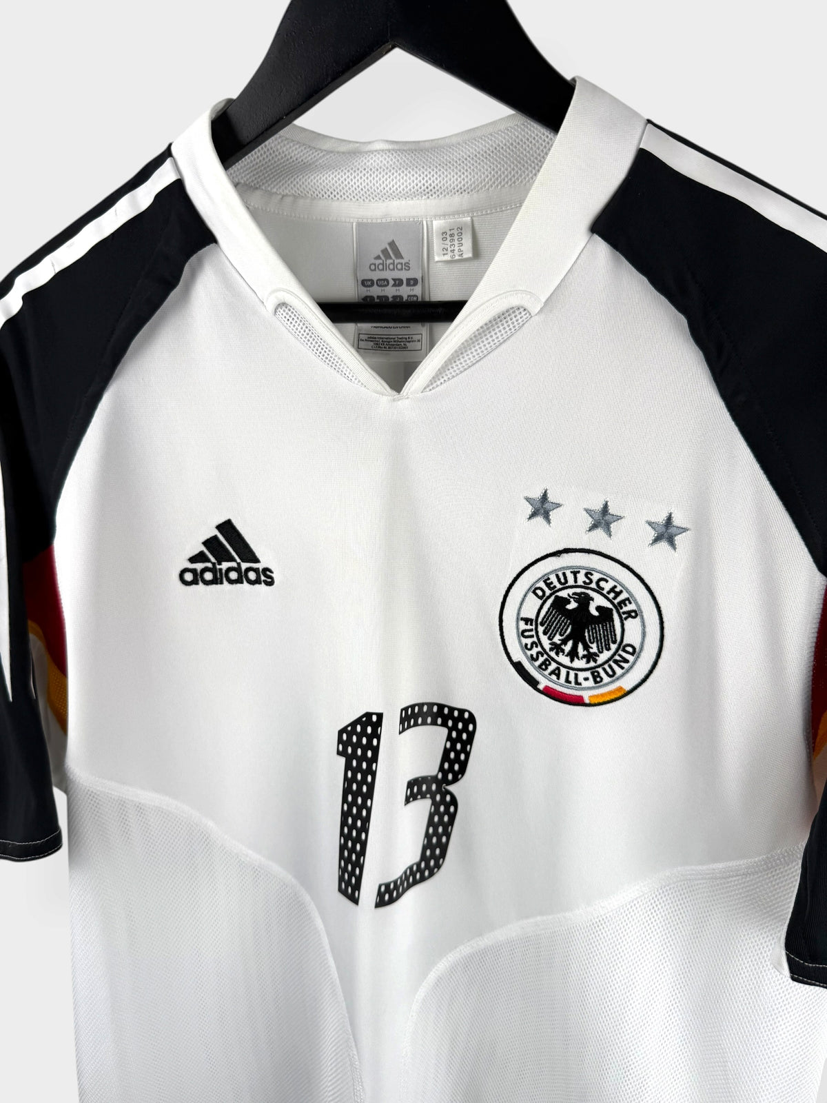 2004-05 GERMANY HOME SHIRT BALLACK #13 M - Authentic Football Club