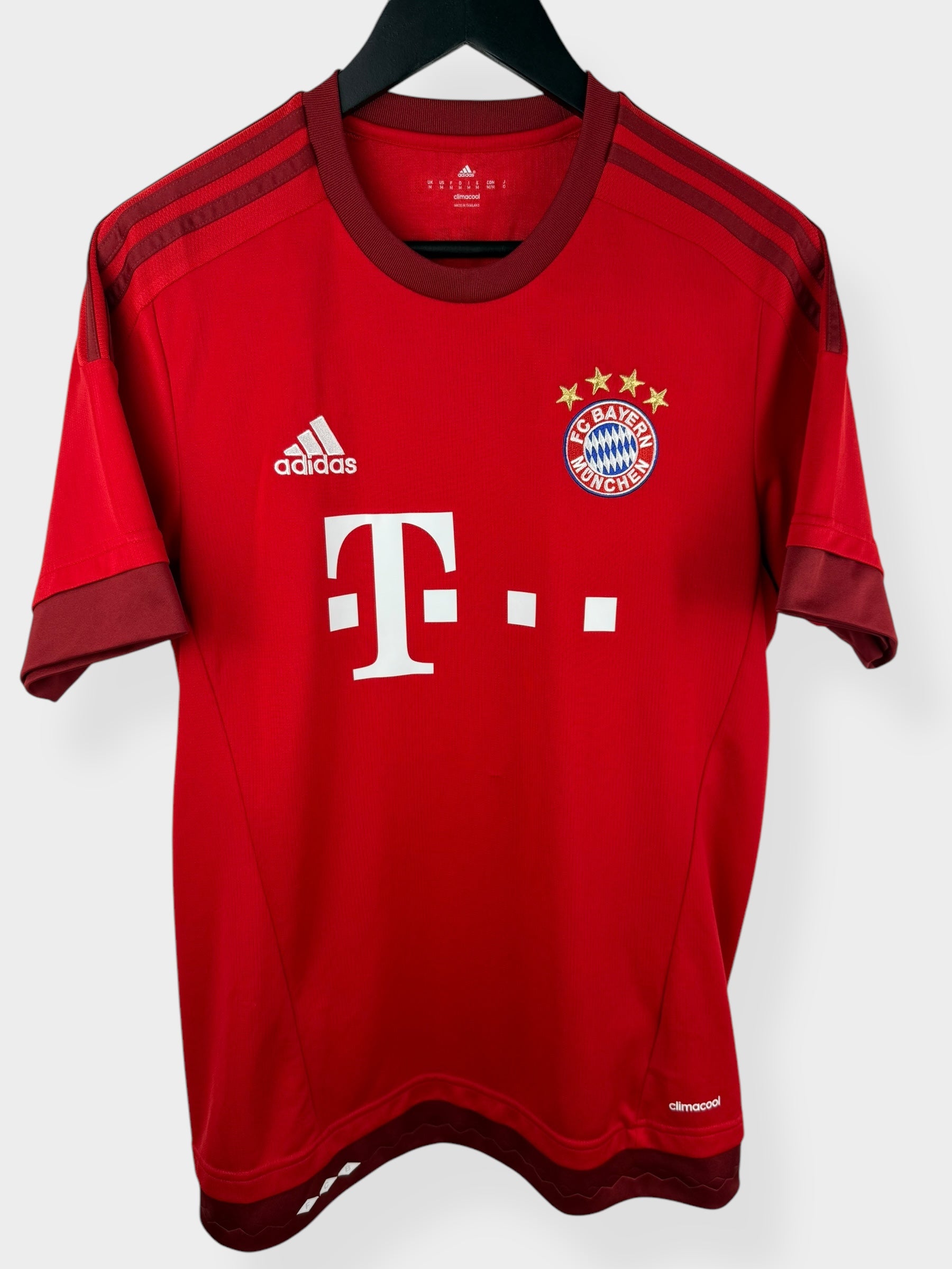 2015-16 BAYERN MUNICH HOME SHIRT LAHM #21 M