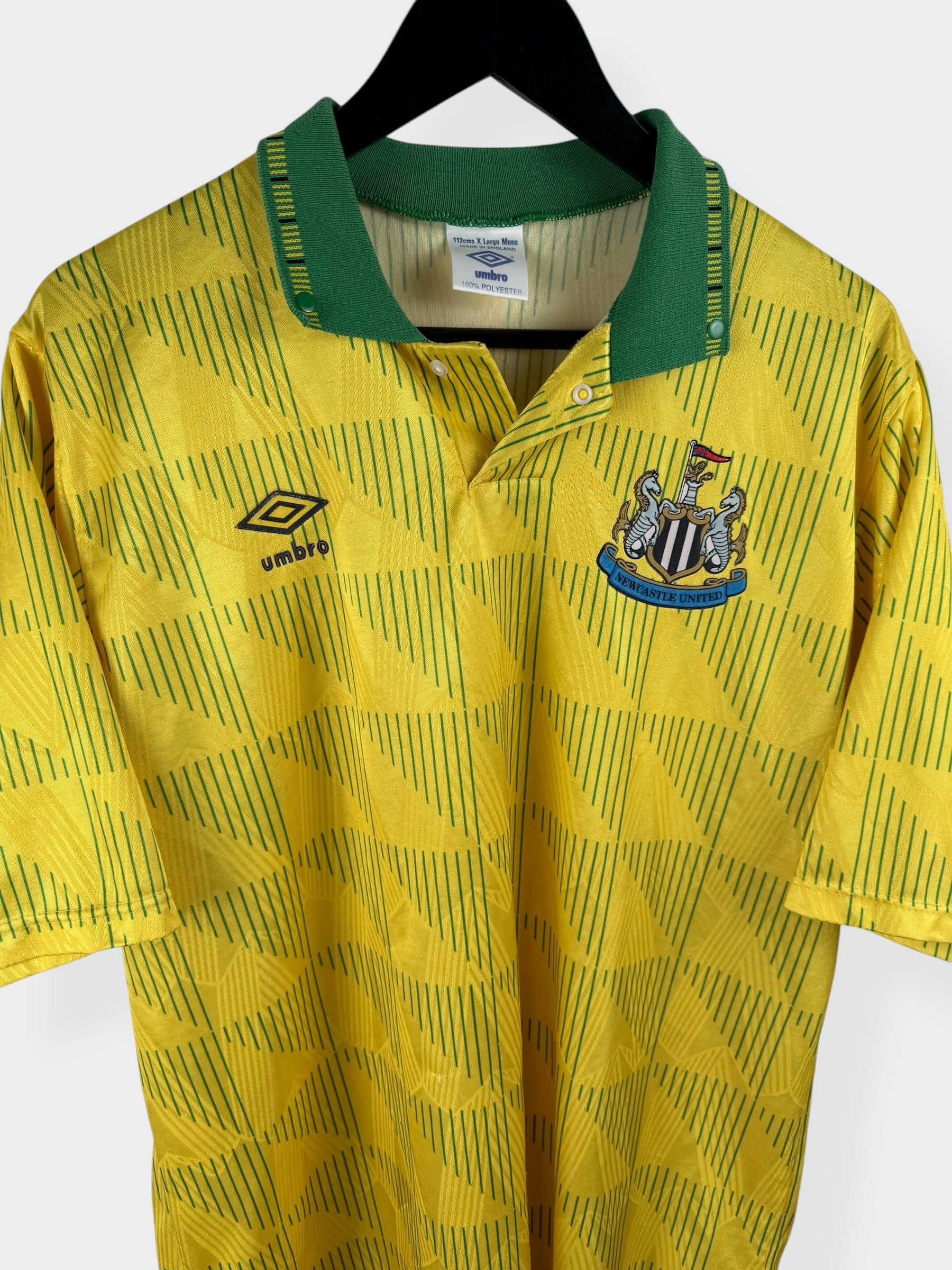 1991-93 NEWCASTLE UNITED AWAY SHIRT L
