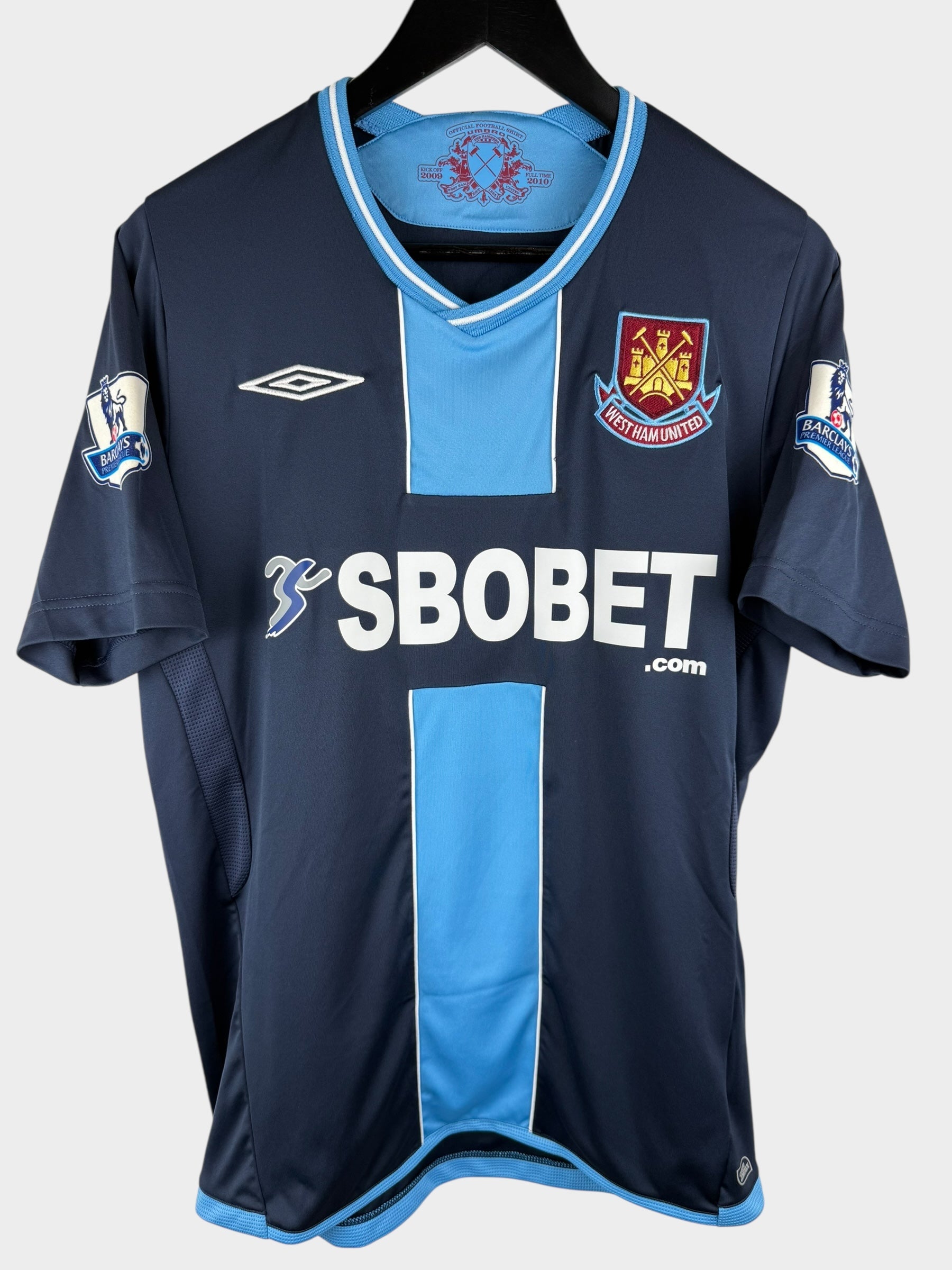 2009-10 WEST HAM UNITED UITSHIRT COLE #12 M