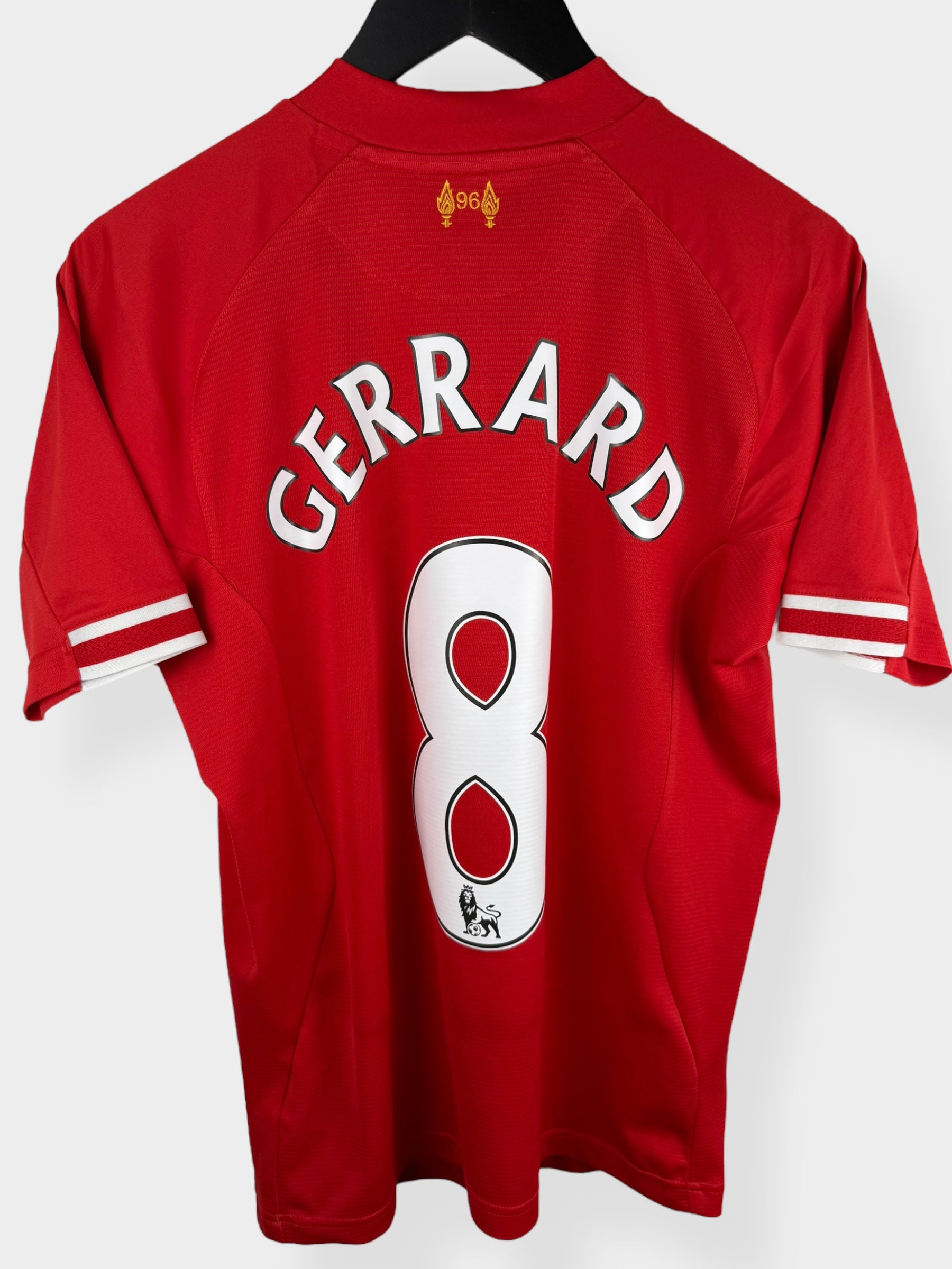 2013-14 LIVERPOOL HOME SHIRT GERRARD #8 S