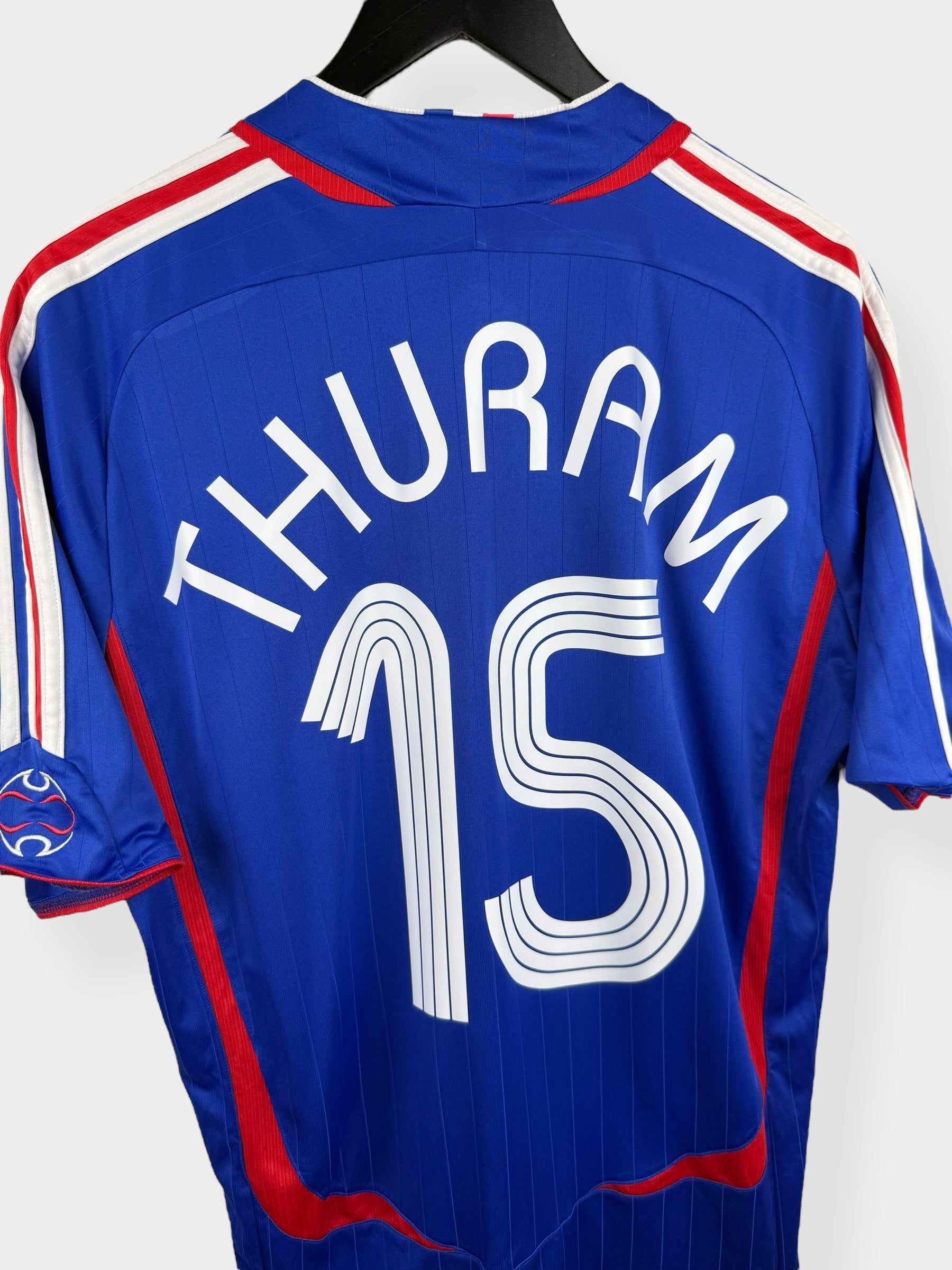 2006-07 FRANCE HOME SHIRT THURAM #15 L
