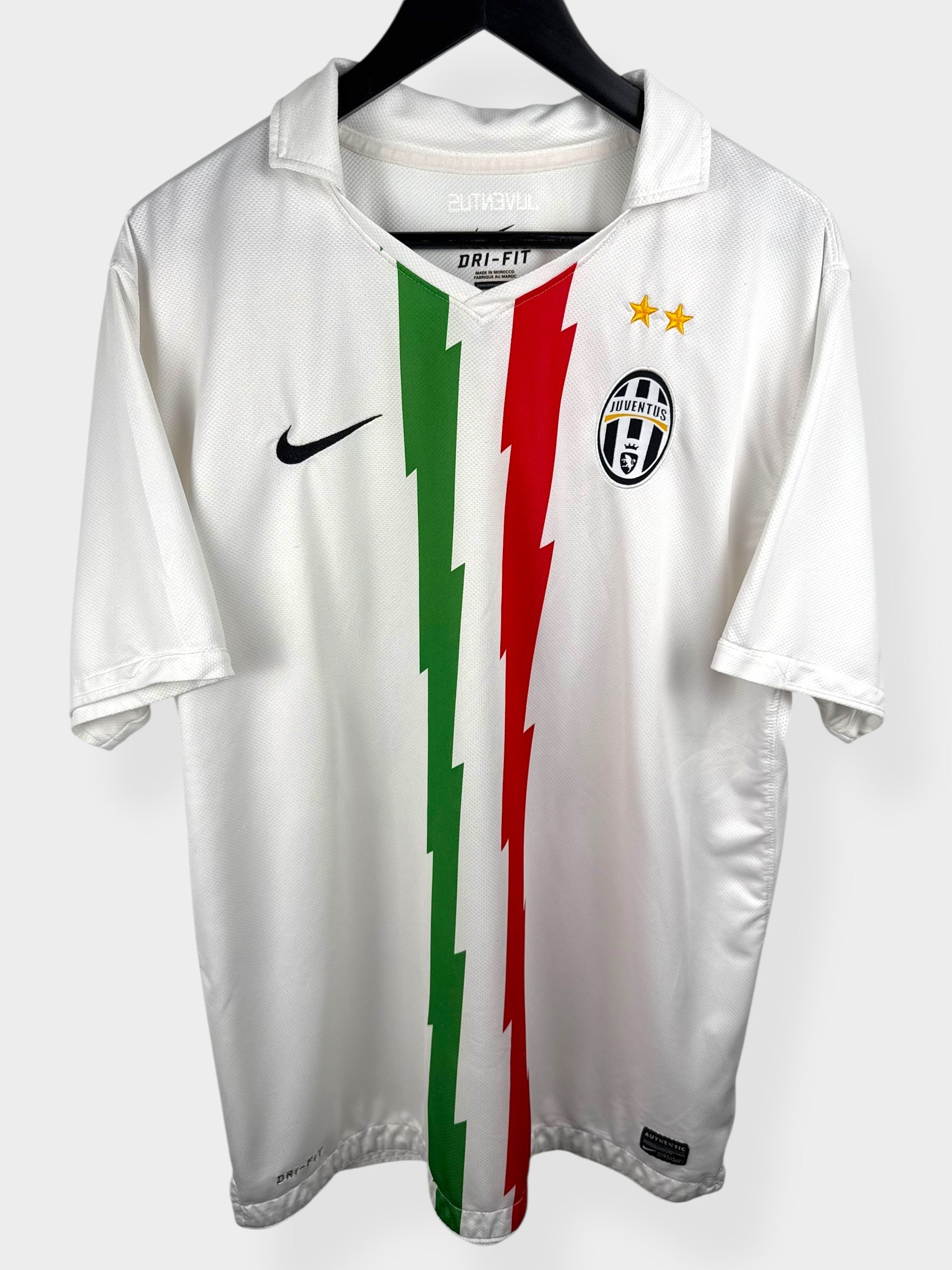 2010-11 JUVENTUS AWAY SHIRT DEL PIERO #10 XL - Authentic Football Club