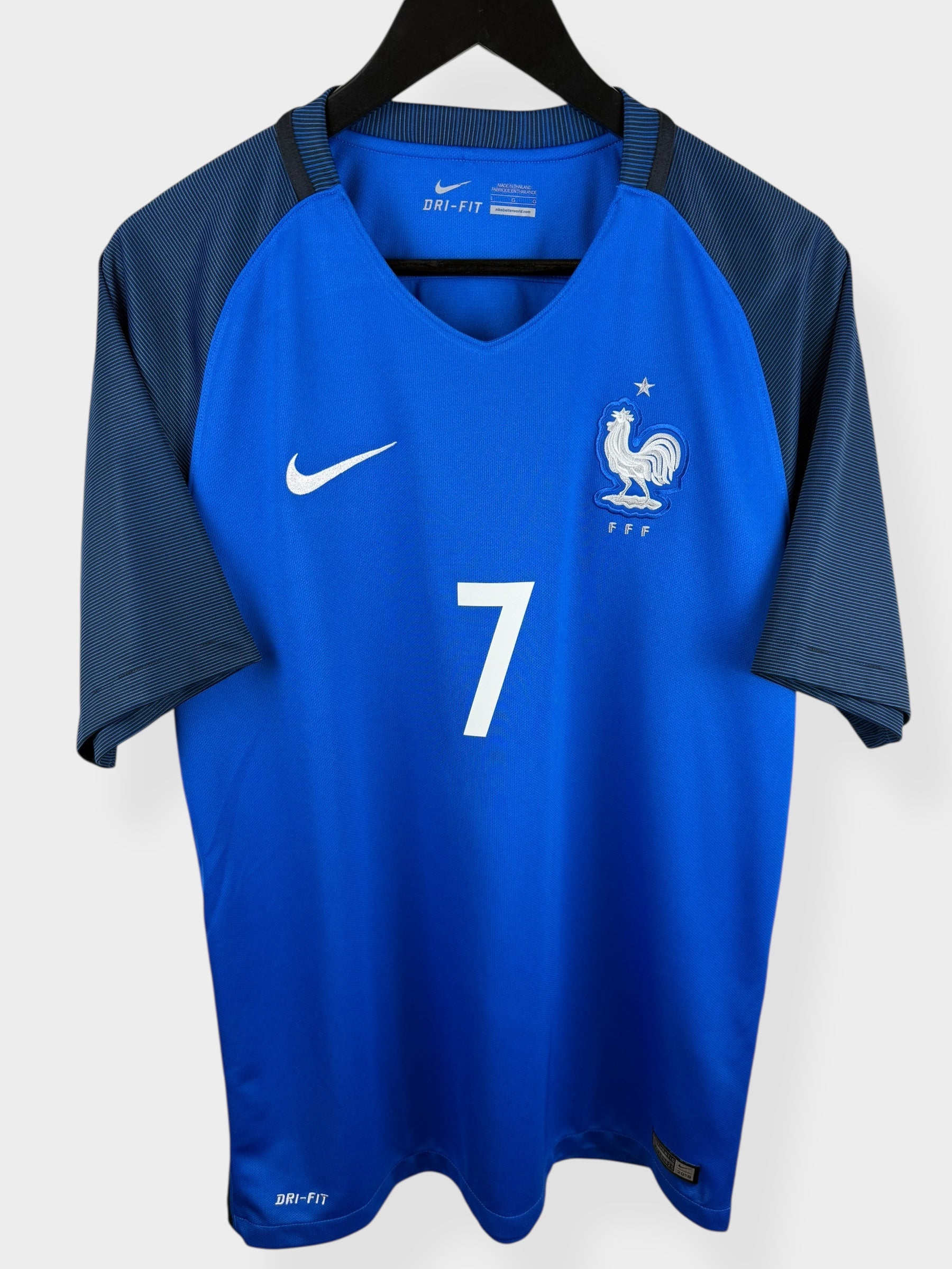 2016-17 FRANCE HOME SHIRT GRIEZMANN #7 L - Authentic Football Club