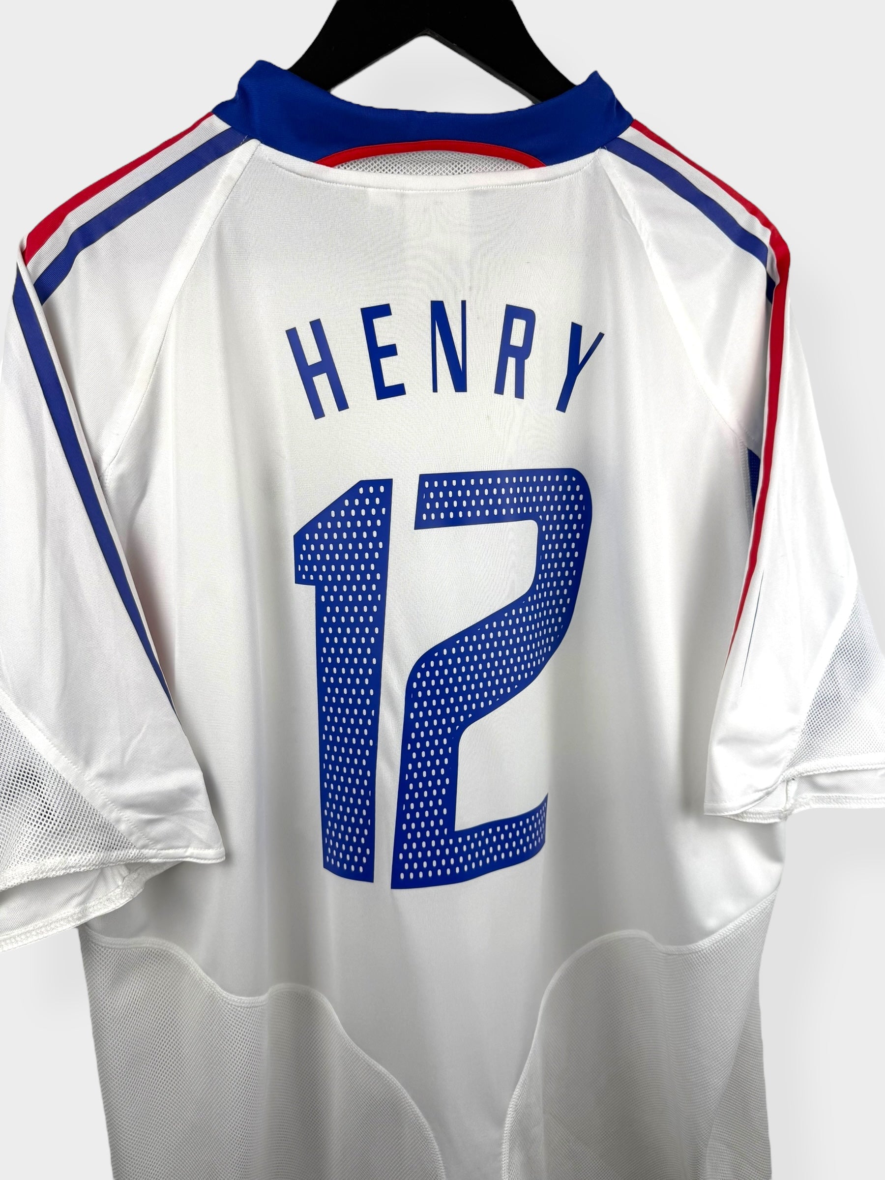 2004-06 FRANKREICH AUSWÄRTSTRIKOT HENRY #12 XXL