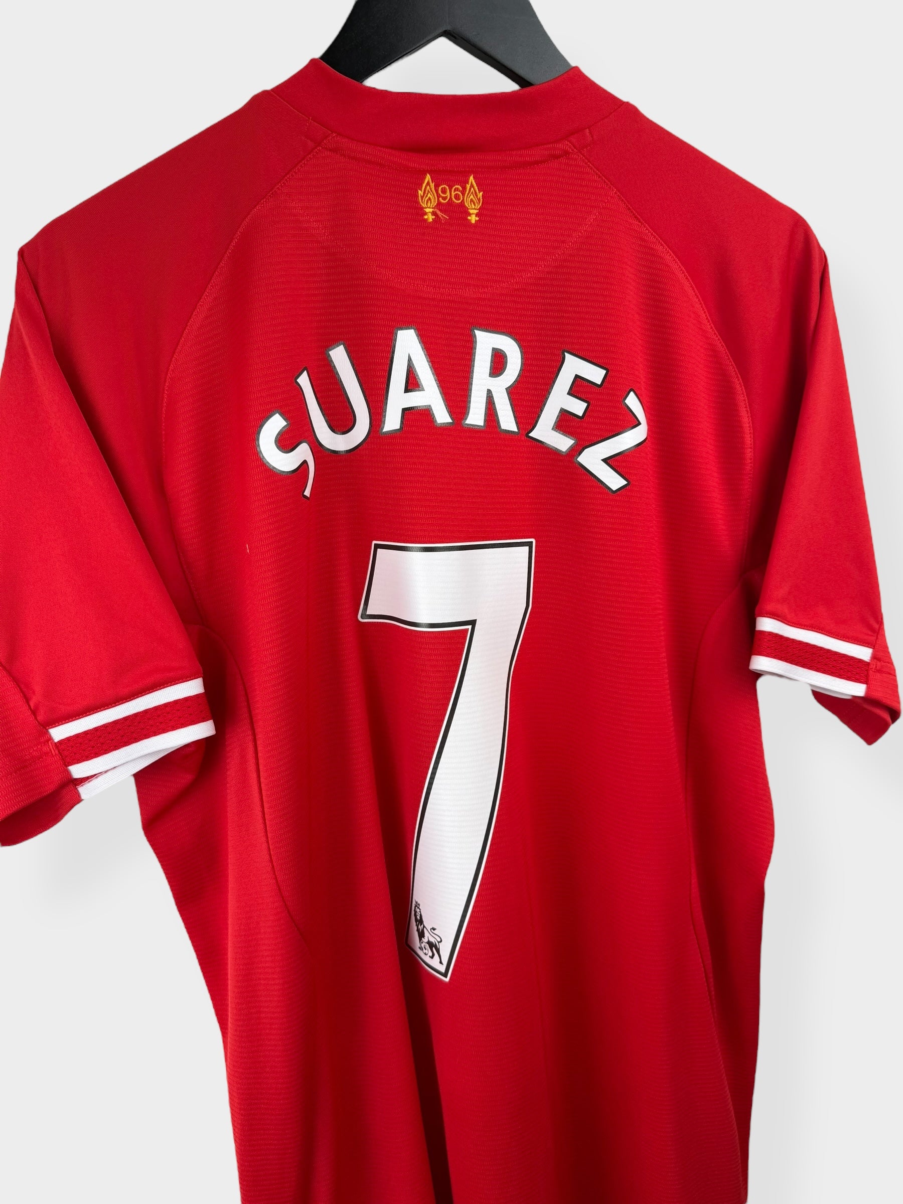 2013-14 LIVERPOOL HEIMTRIKOT SUAREZ #7 L